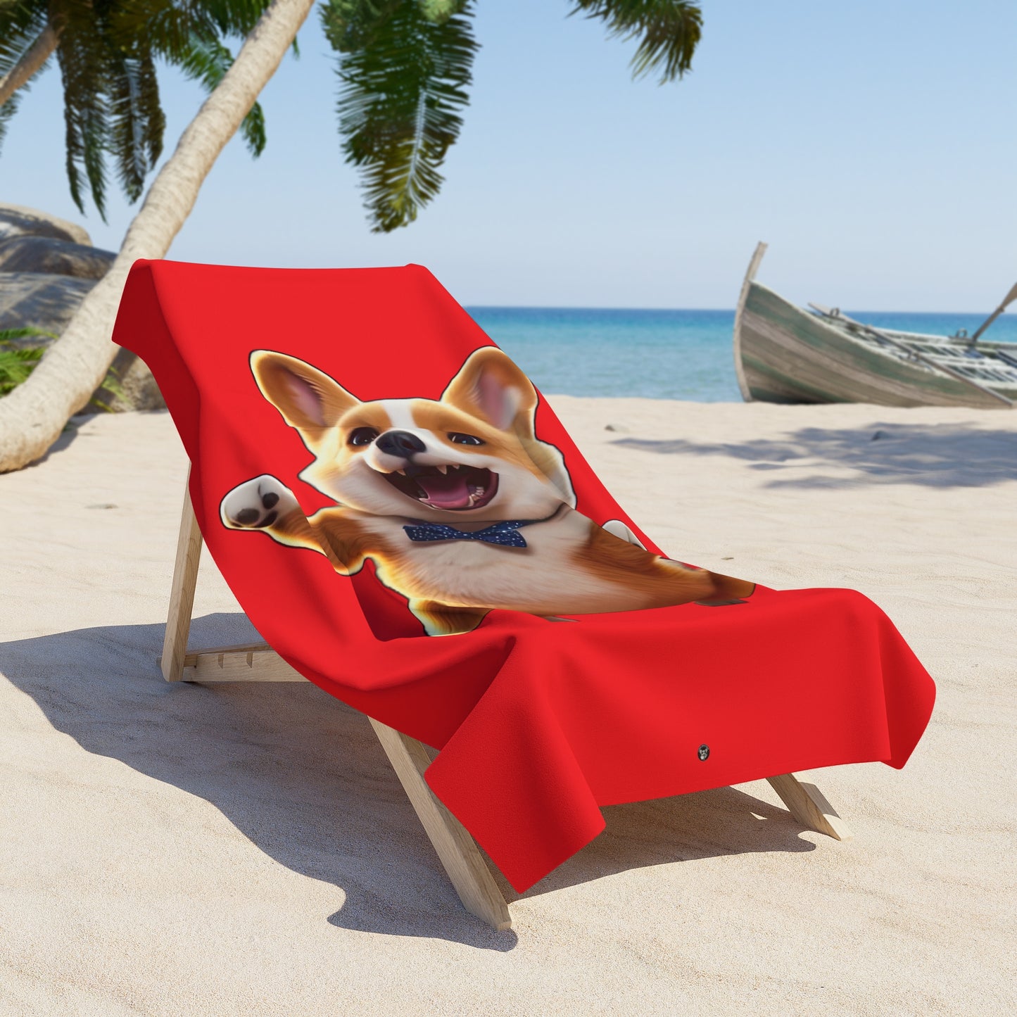 Party Pup - Beach Towel