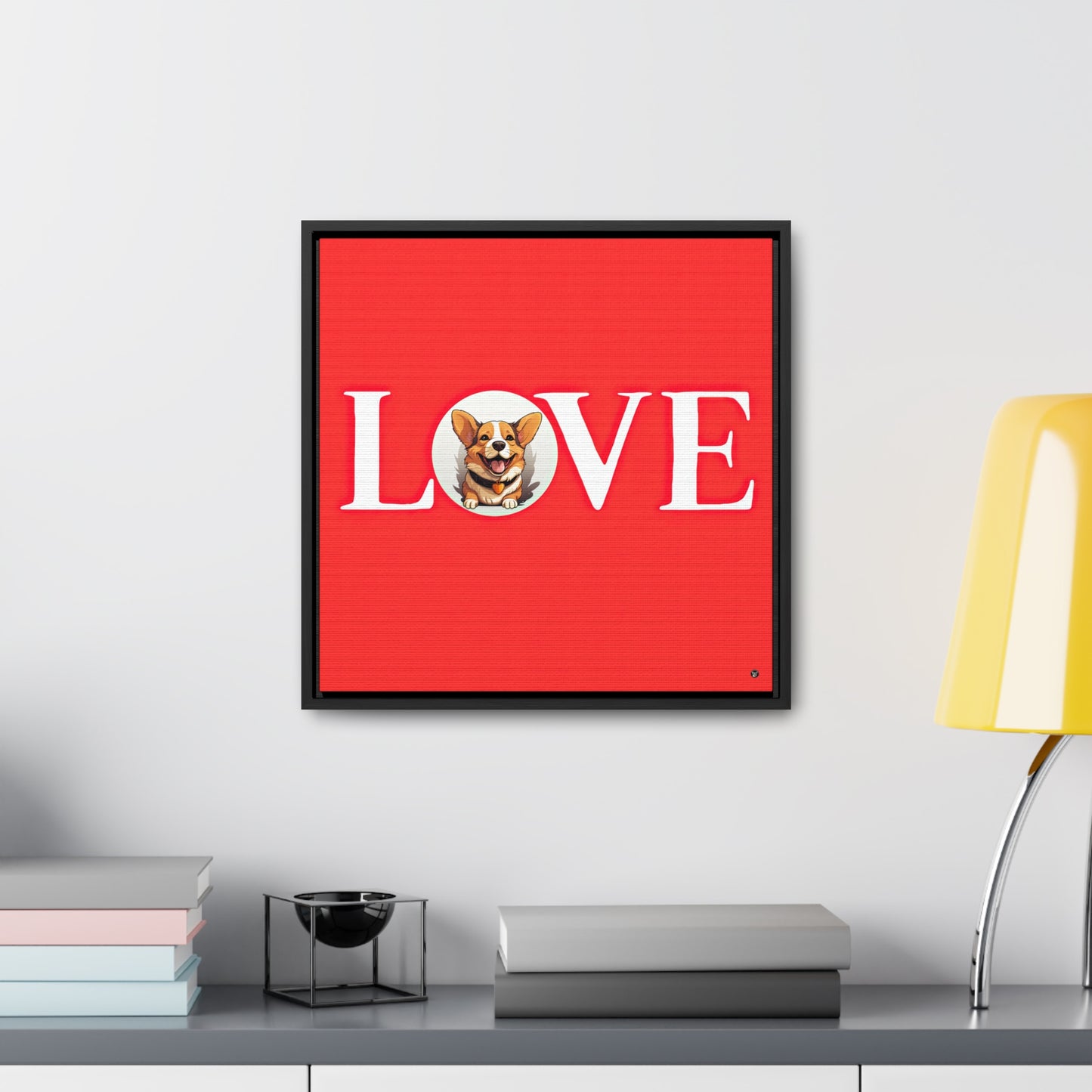 More Love - Framed on Canvas