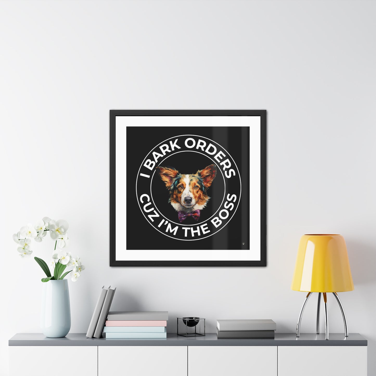 The Boss - Framed Print