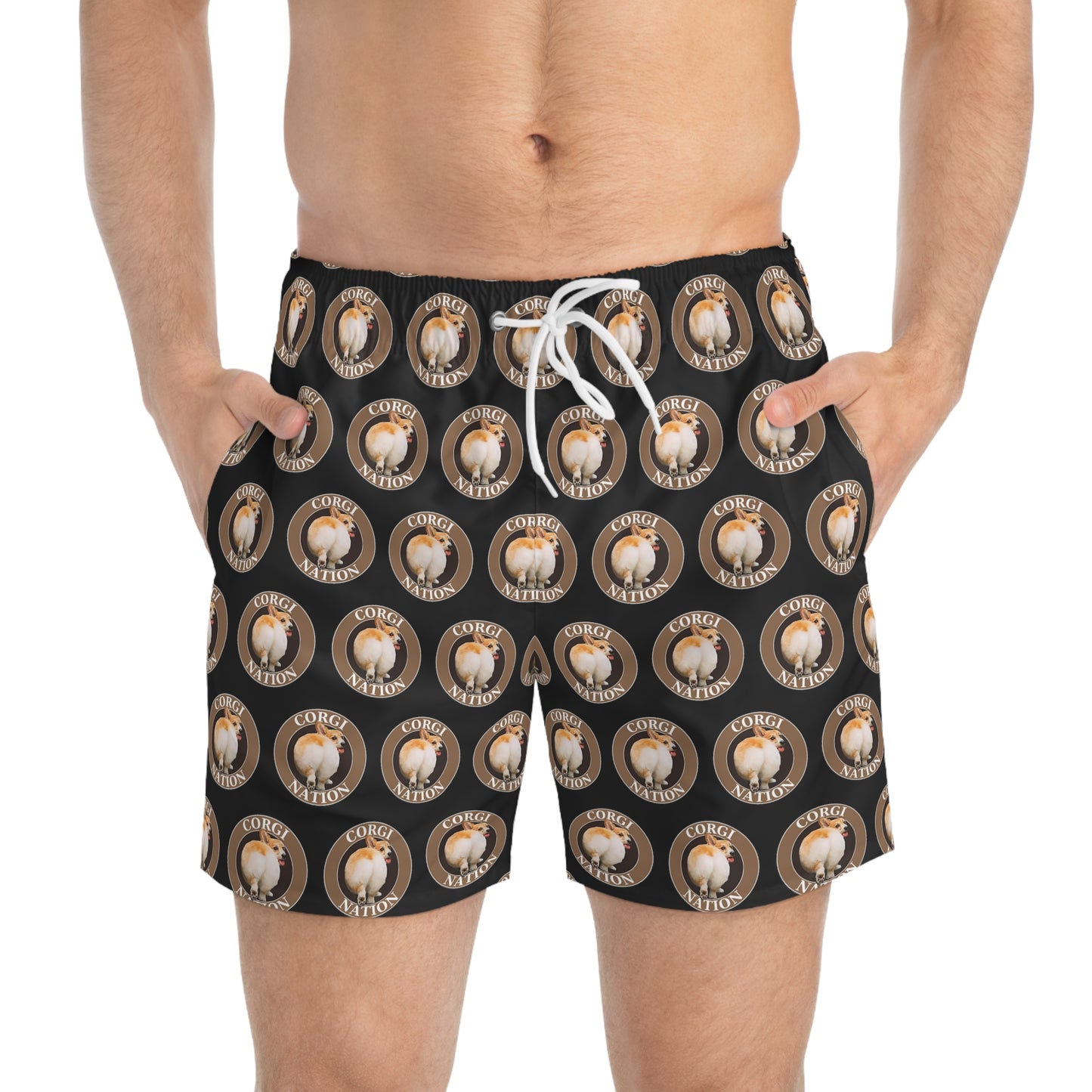 Corgi Nation - Swim Trunks