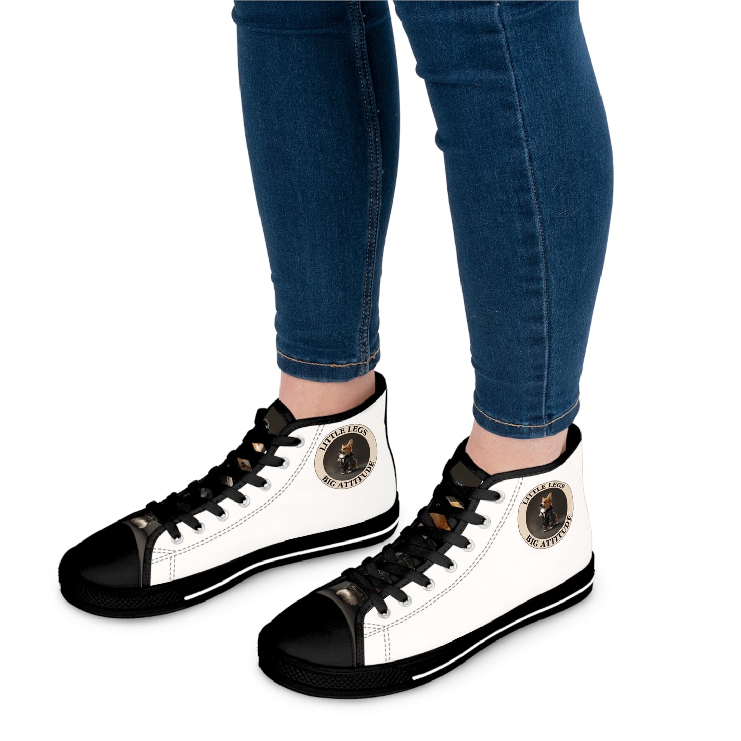 Big Attitude - Women's High Top Sneakers