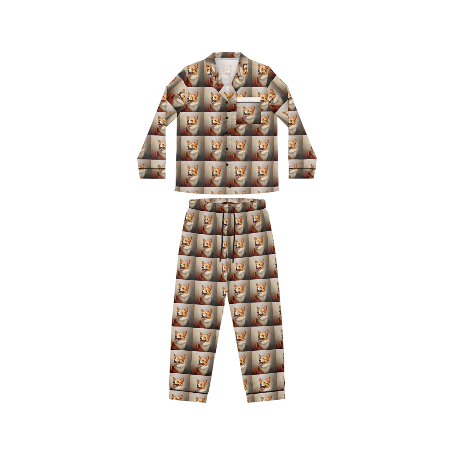 Pembroke Portrait Silky Pajamas