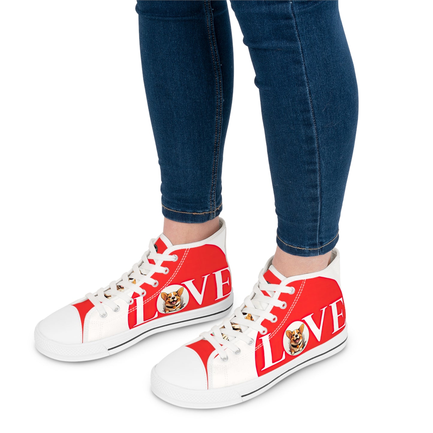 More Love - Women's High Top Sneakers
