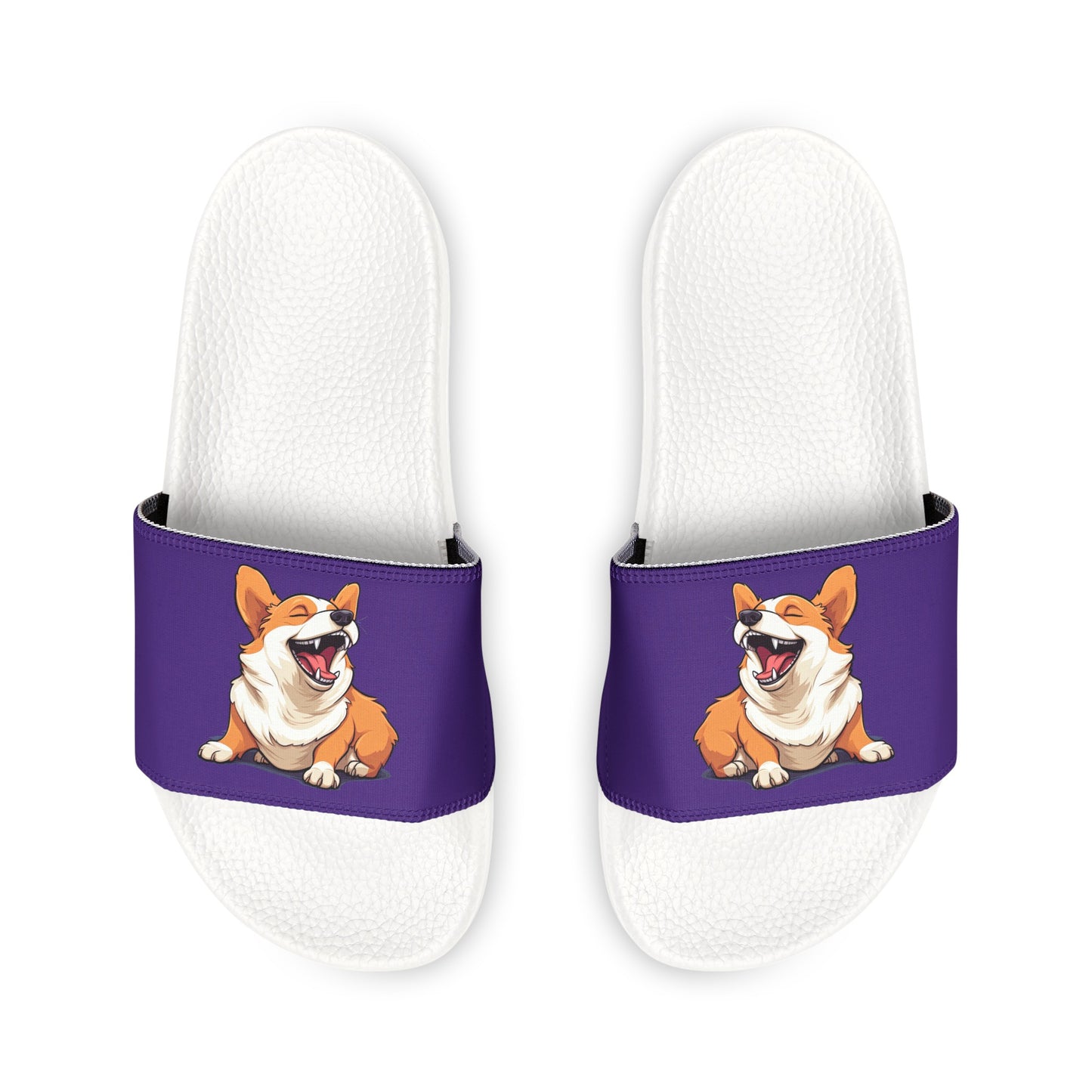 Comical Corgi - Women's Slide Sandals