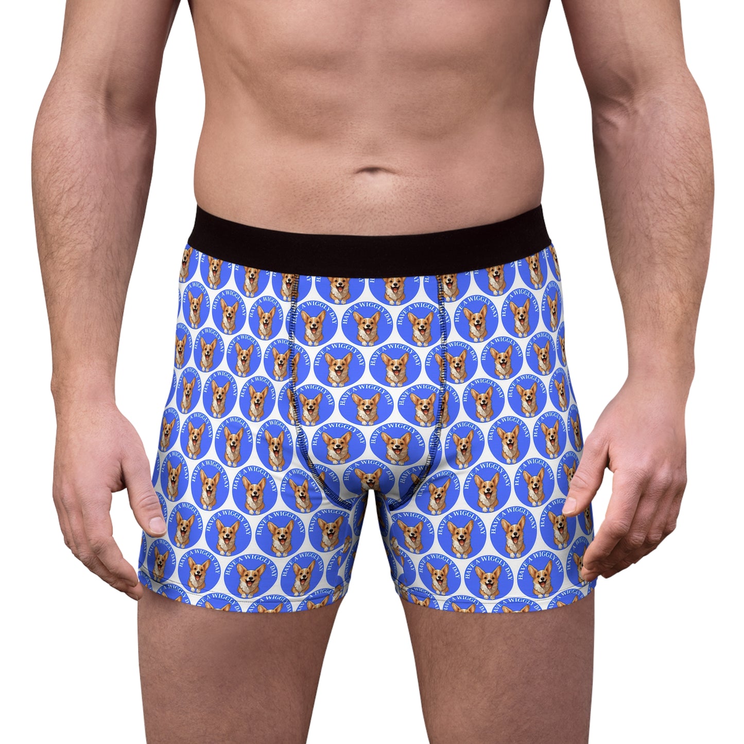 Have a Wiggly Day Mosaic Boxer Briefs