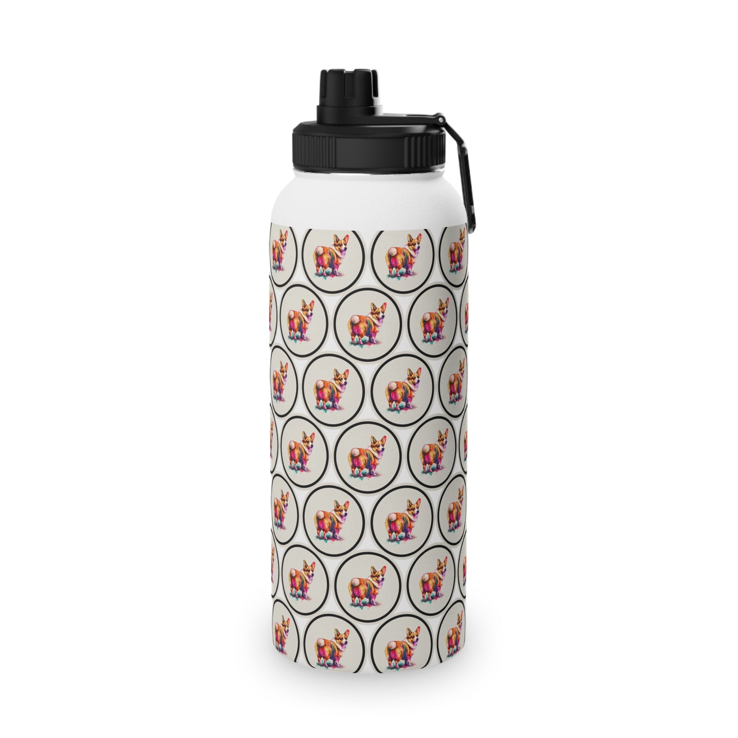 The Observer Mosaic - Water Bottle with Sport Lid