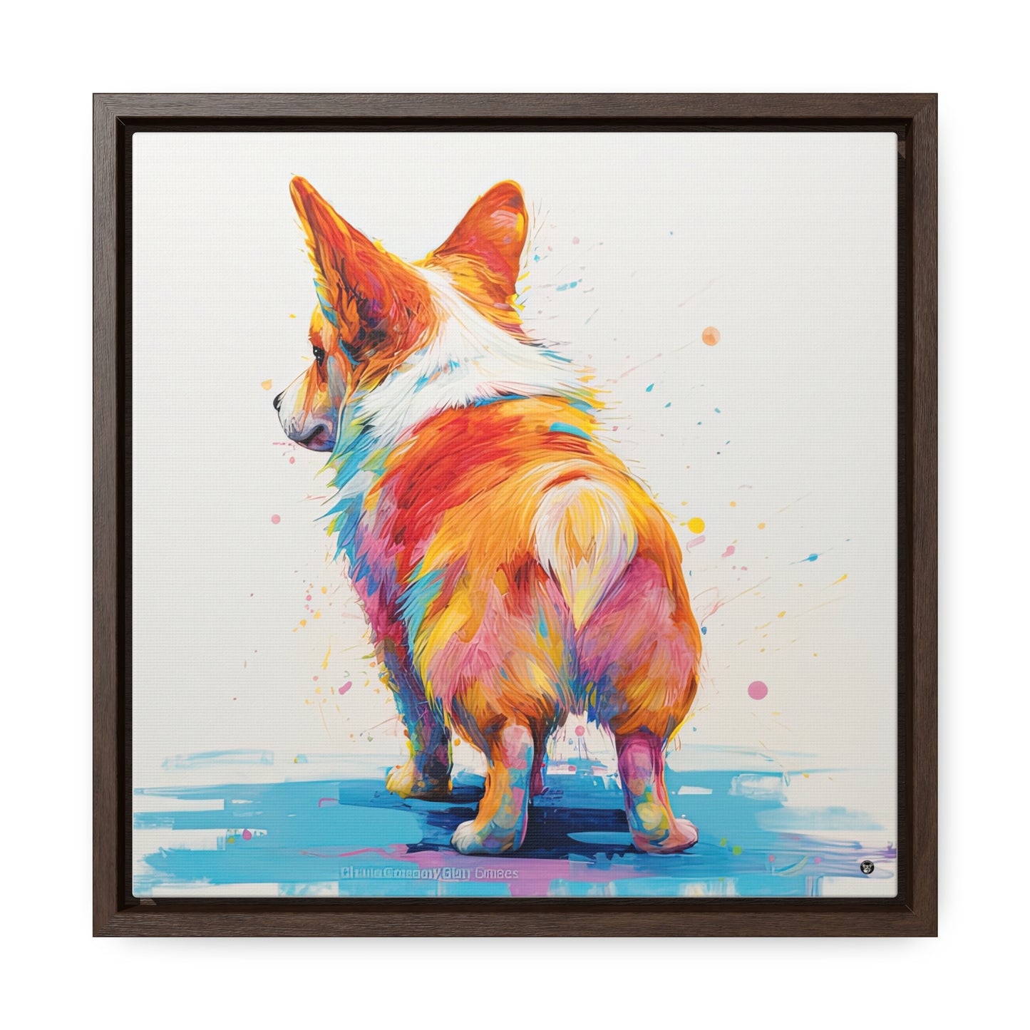 Rump Toast - Framed on Canvas
