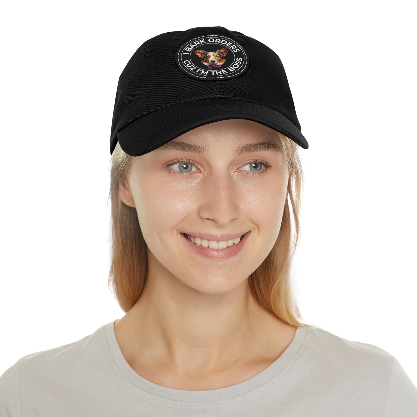 The Boss - Cap with Leather Patch