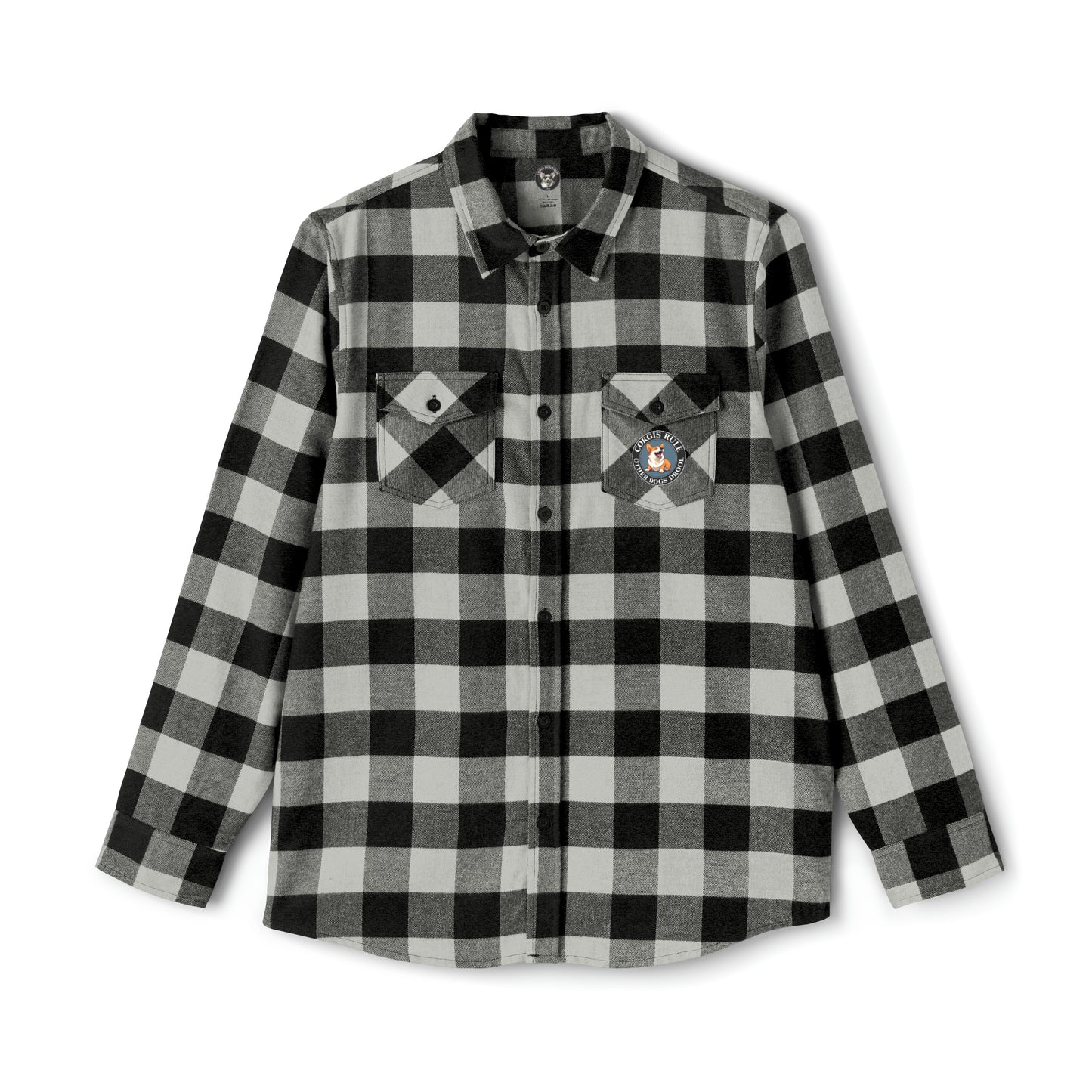 Corgis Rule...Other Dogs Drool - Flannel Shirt