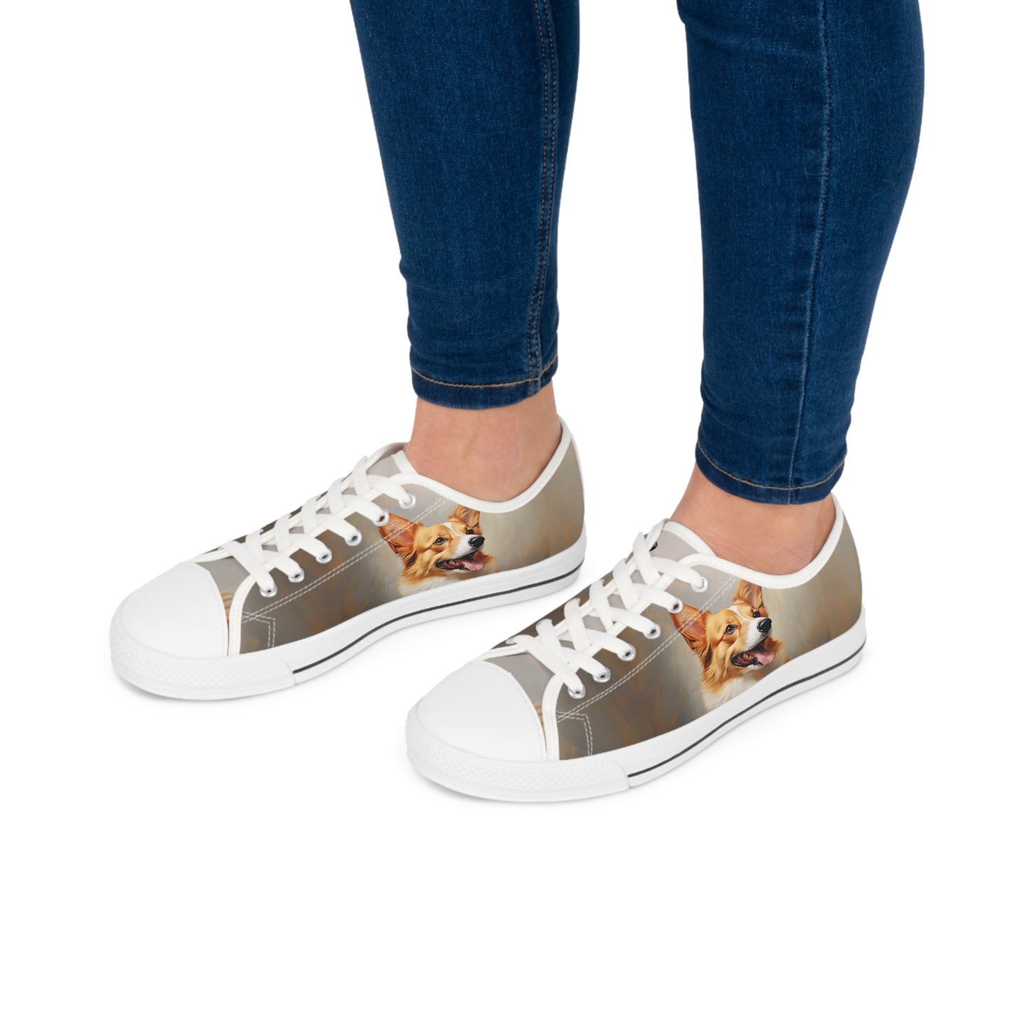 Pembroke Portrait - Women's Low Top Sneakers