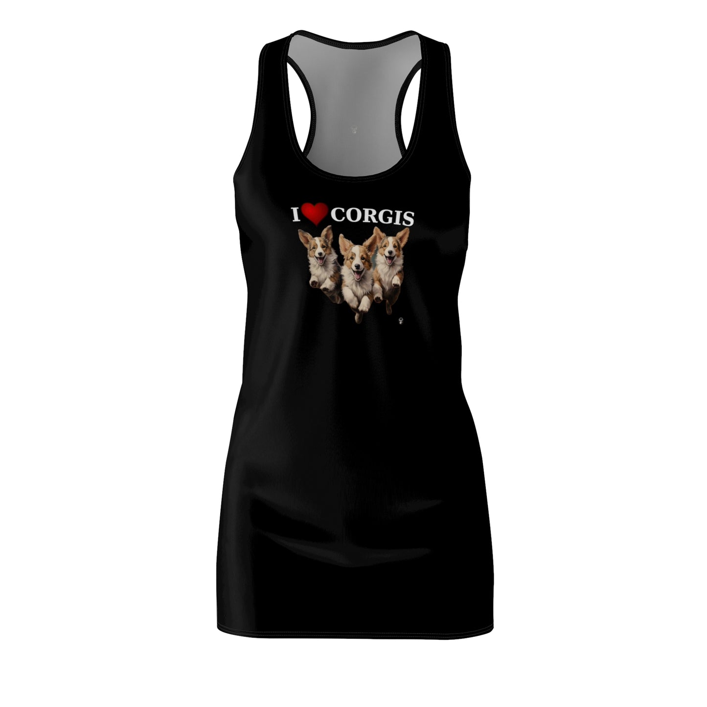 I Heart Corgis - Racerback Dress