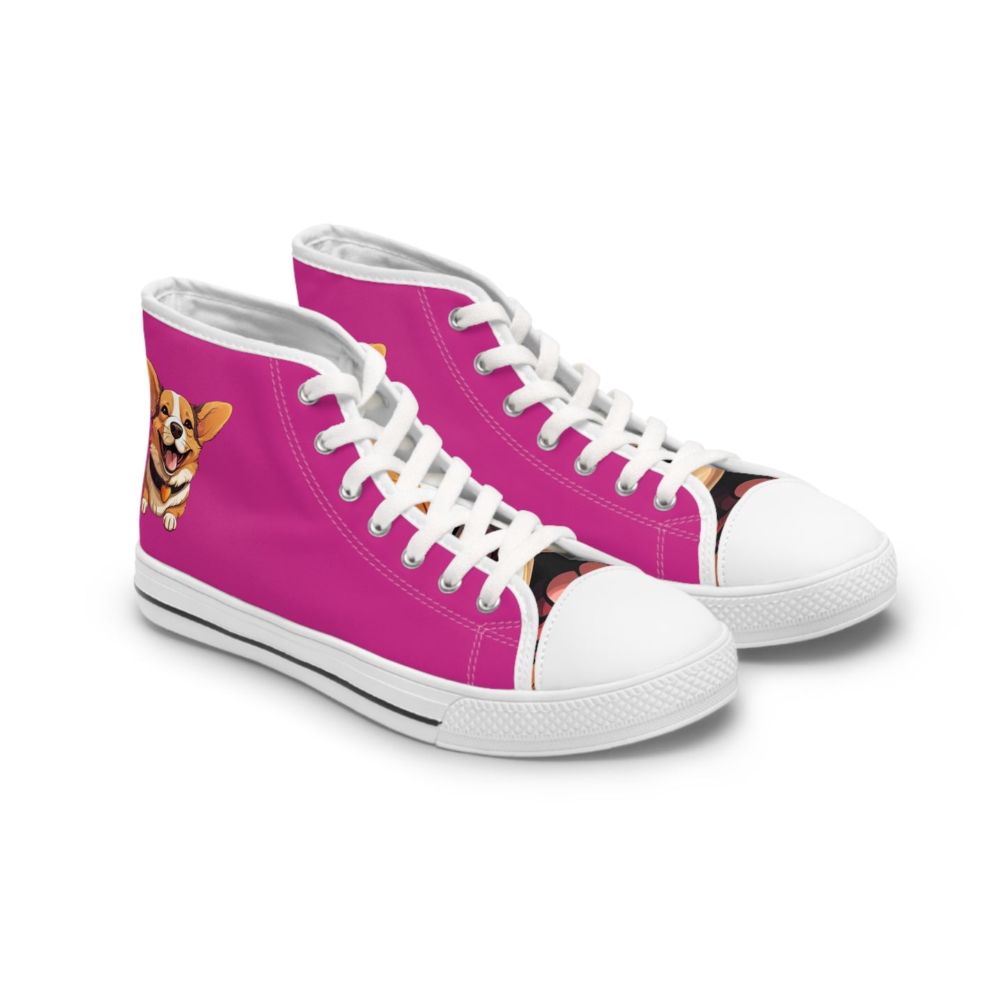 Puppy Love - Women's High Top Sneakers