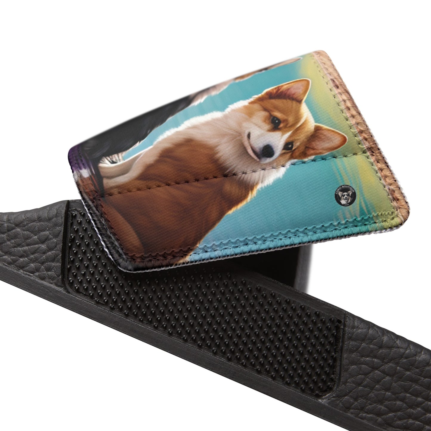 Corgi Lake - Men's Slide Sandals
