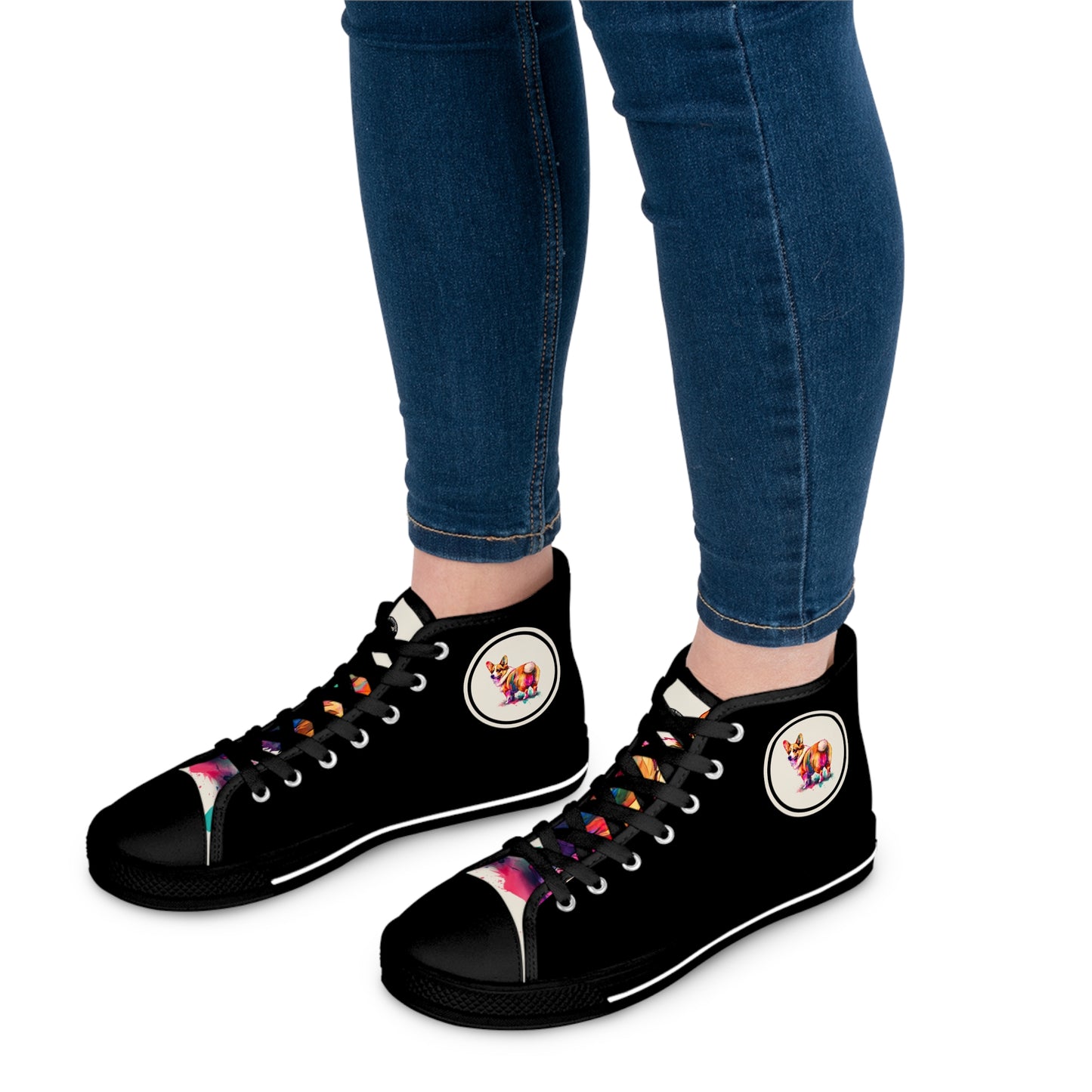 The Observer - Women's High Top Sneakers
