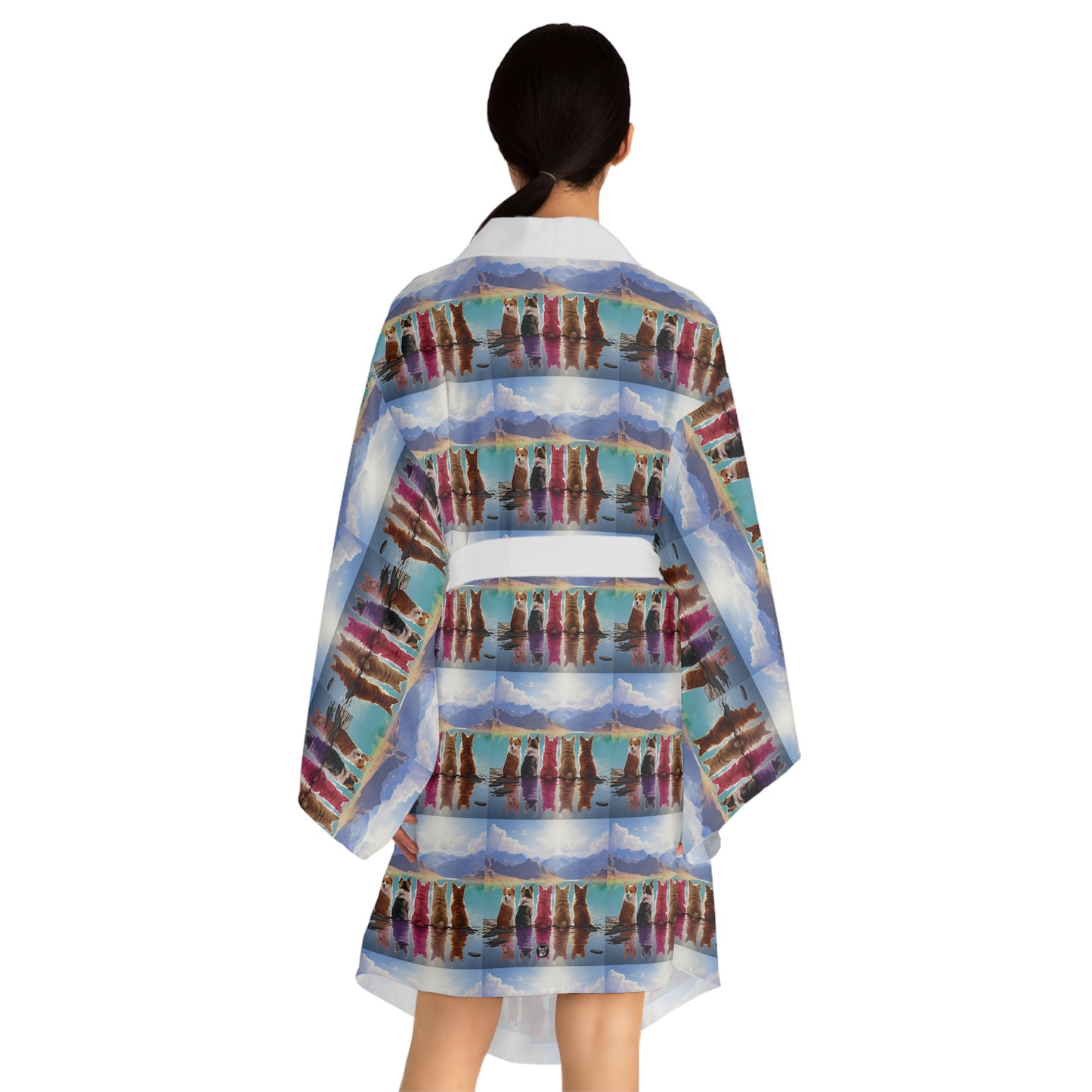 Corgi Lake - Kimono Robe