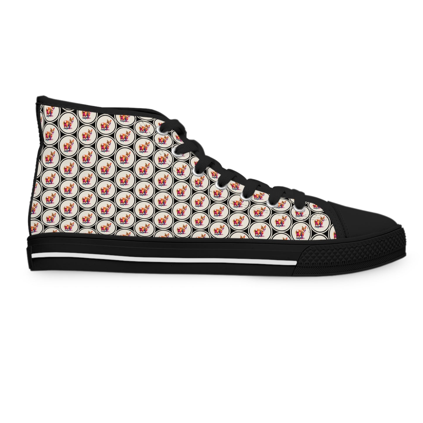 The Observer Mosaic - Women's High Top Sneakers