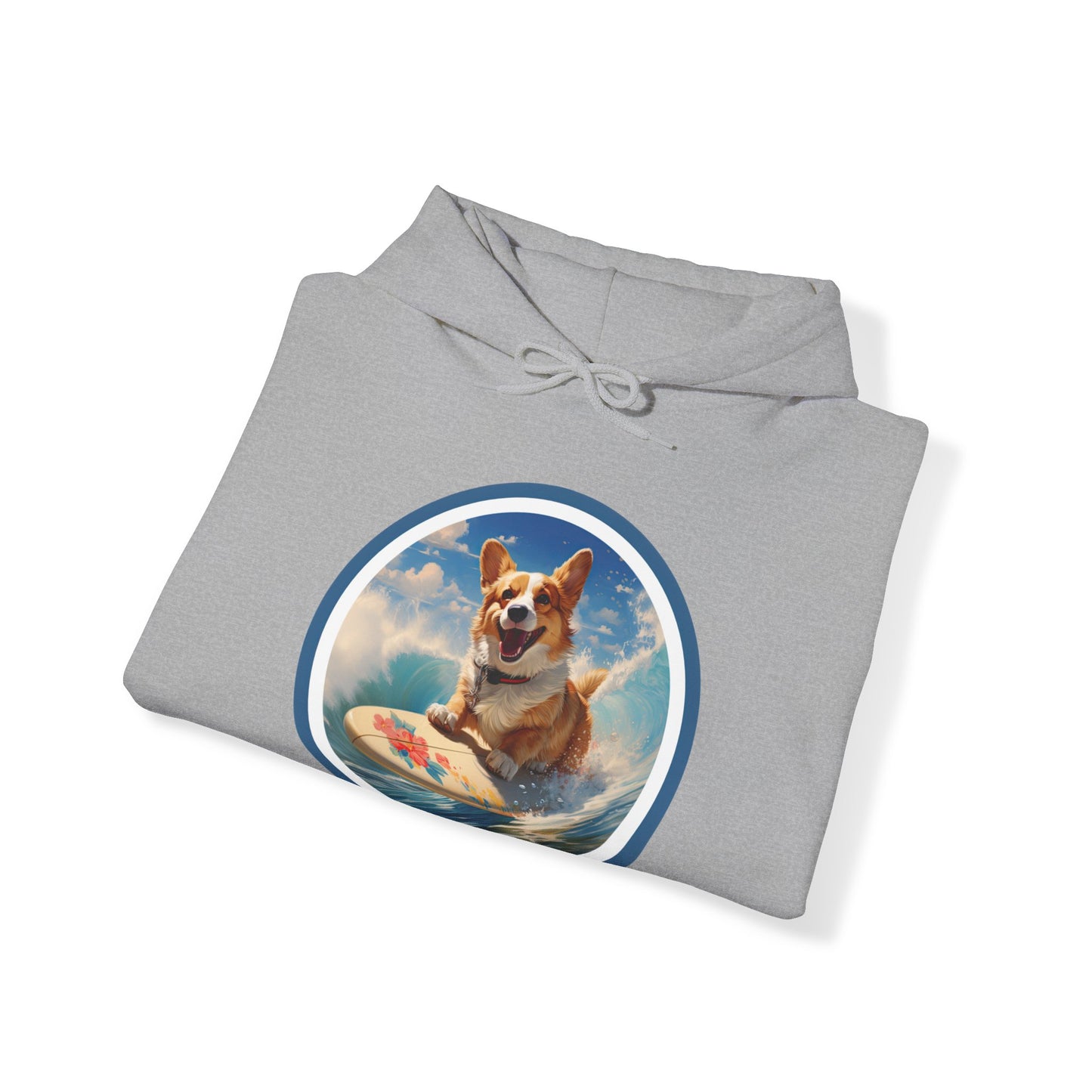 Cowabunga Corgi - Hoodie