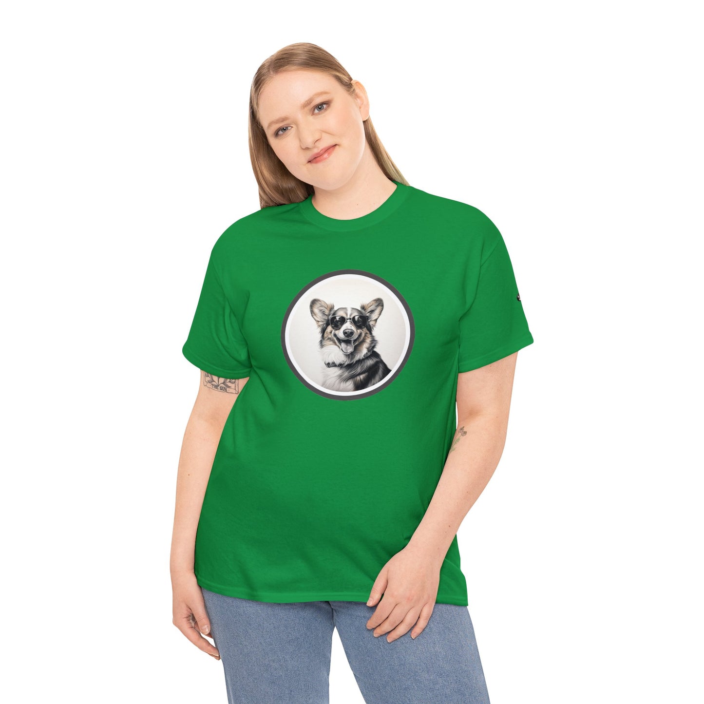Corgi Cool - Unisex Heavy Cotton Tee