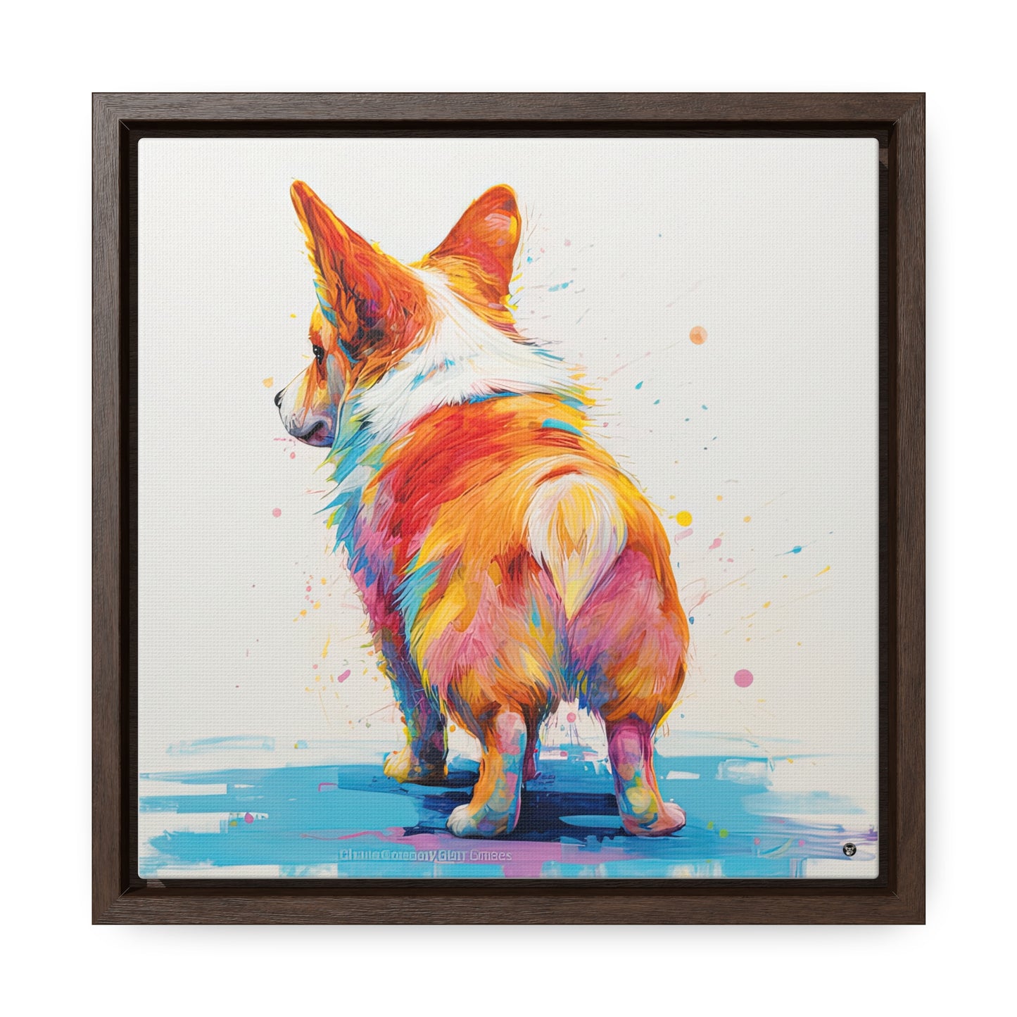 Rump Toast - Framed on Canvas