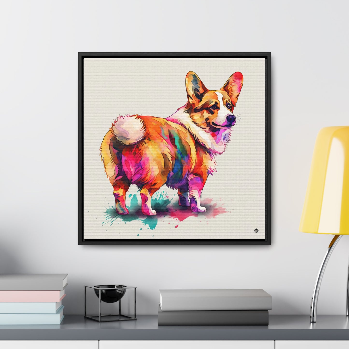 The Observer - Framed on Canvas