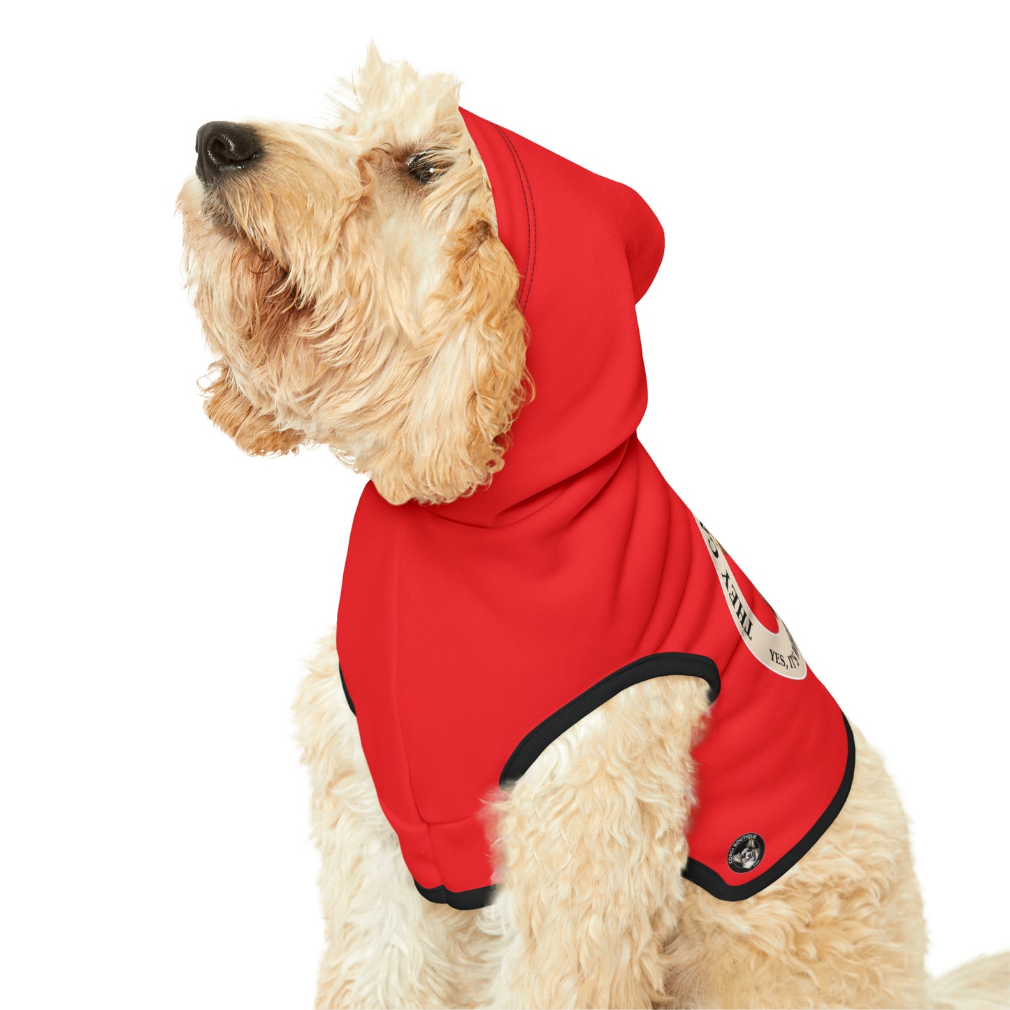 Cute as a Button - Pet Hoodie