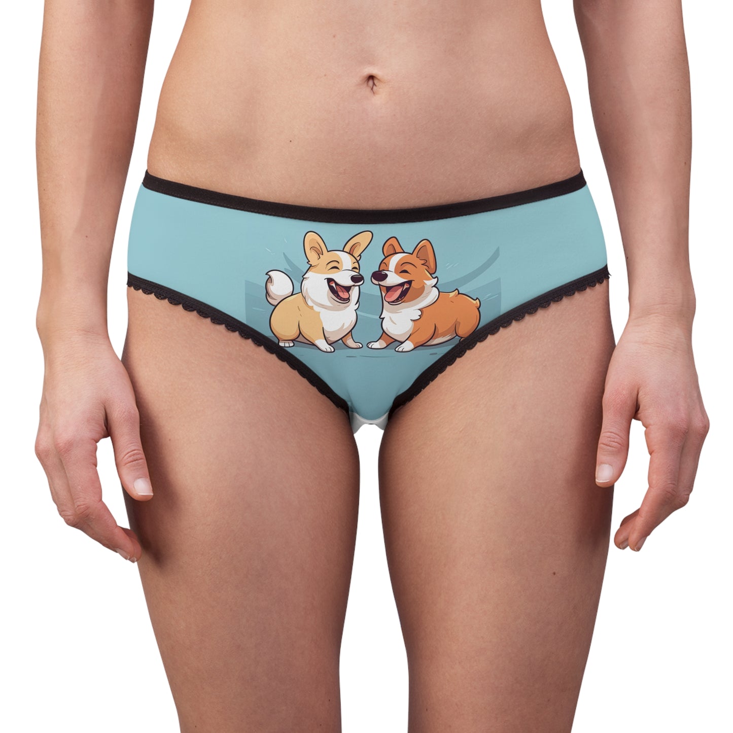 Corgi Couple Panties