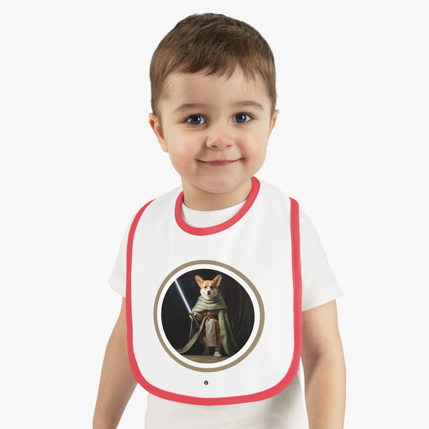 Jedi Corgi - Baby Bib