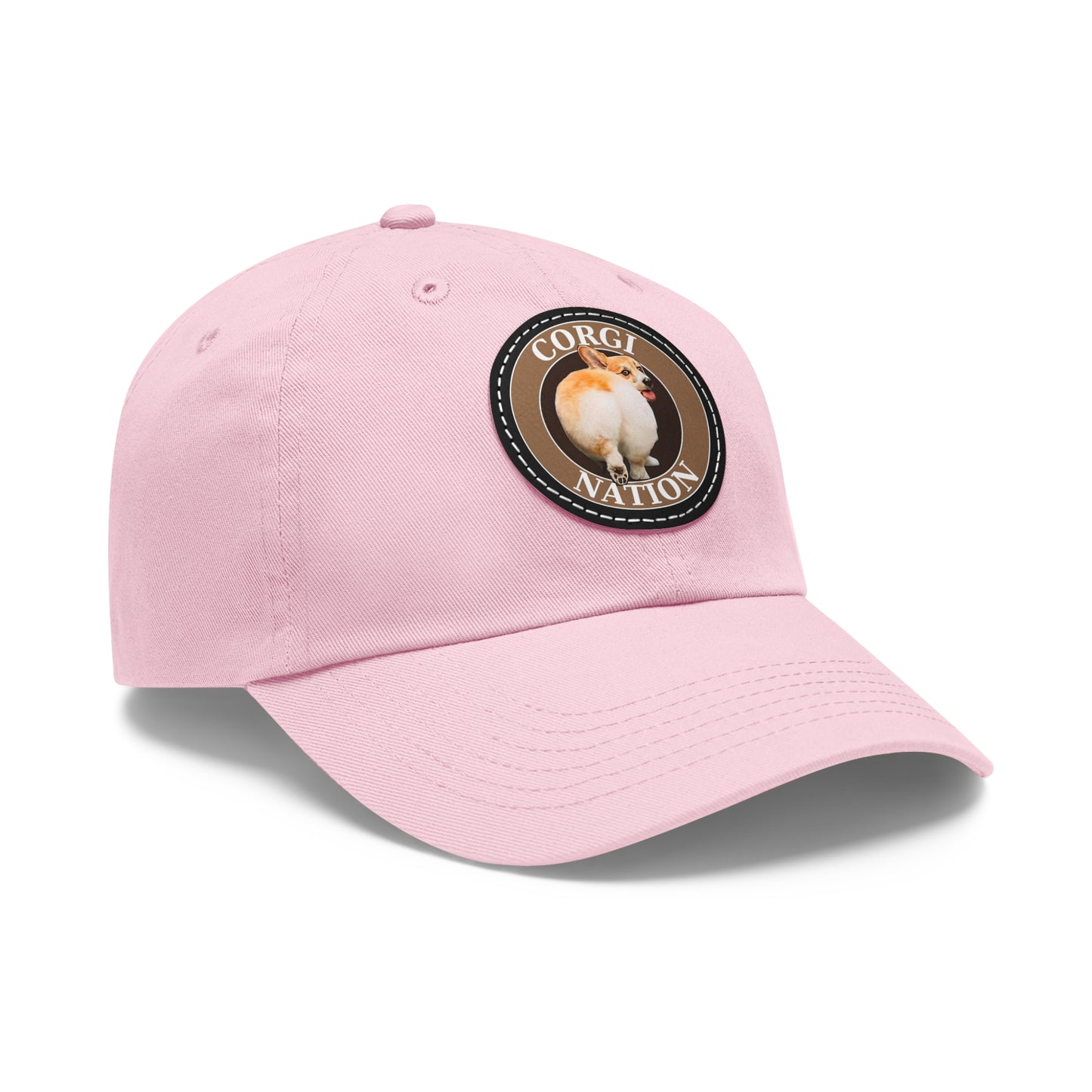 Corgi Nation - Cap with Leather Patch