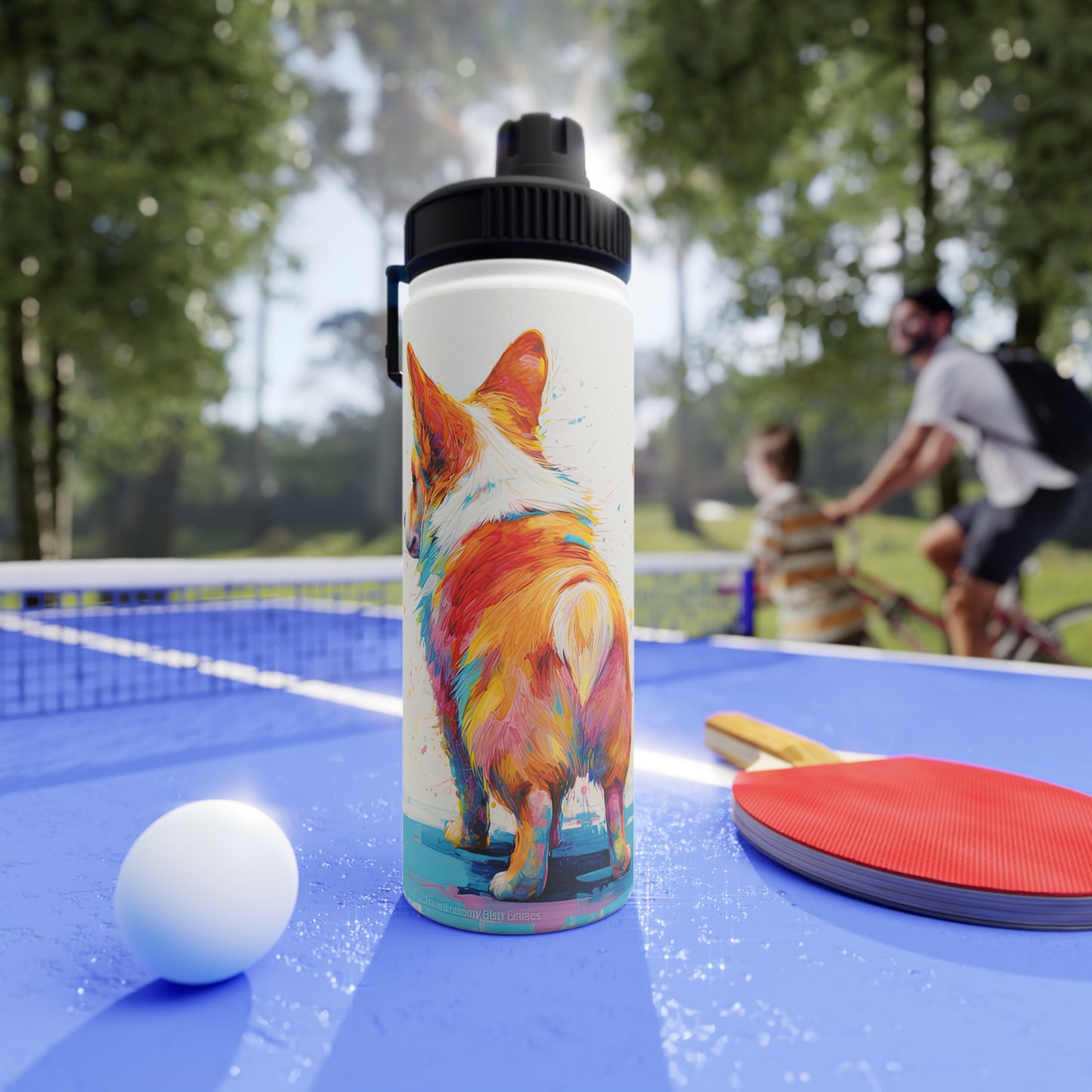 Rump Toast - Water Bottle with Sport Lid