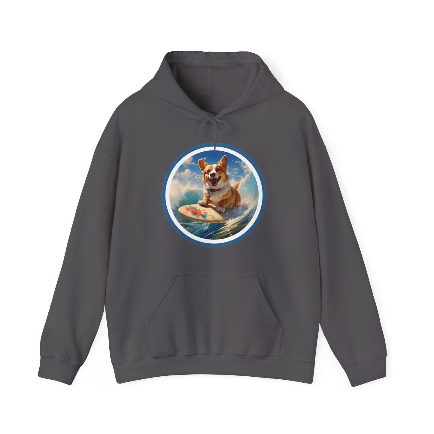 Cowabunga Corgi - Hoodie