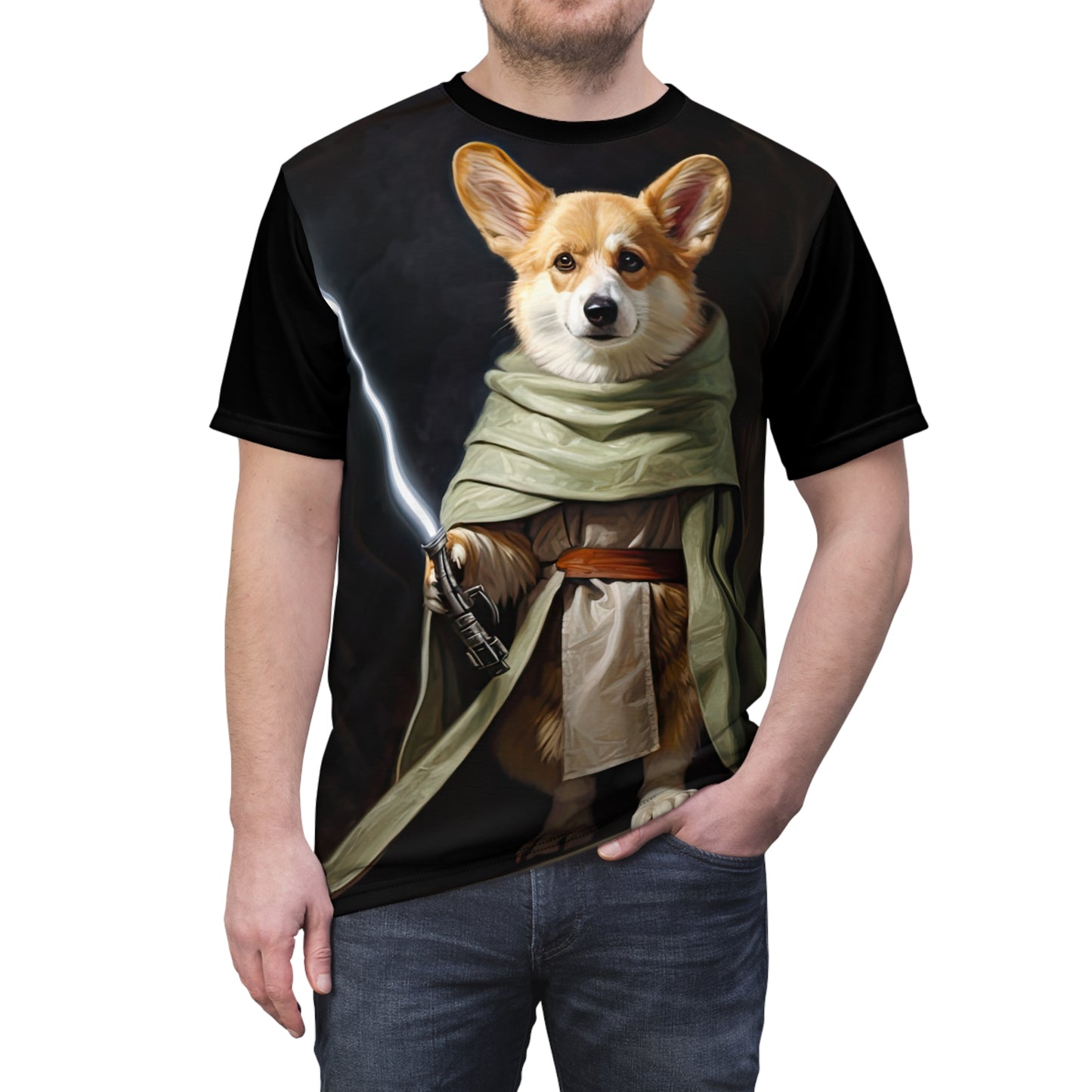 Jedi Corgi T-Shirt