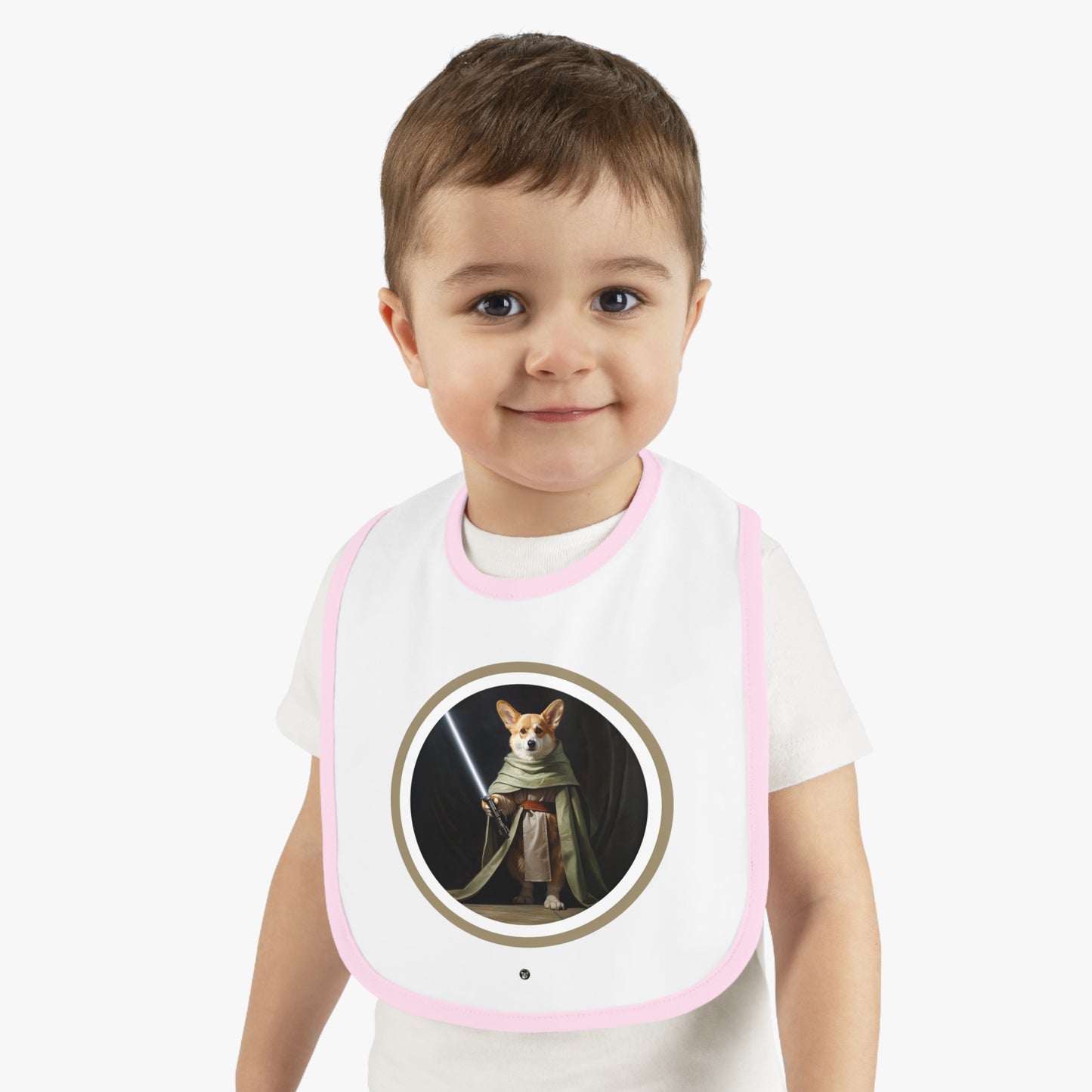 Jedi Corgi - Baby Bib