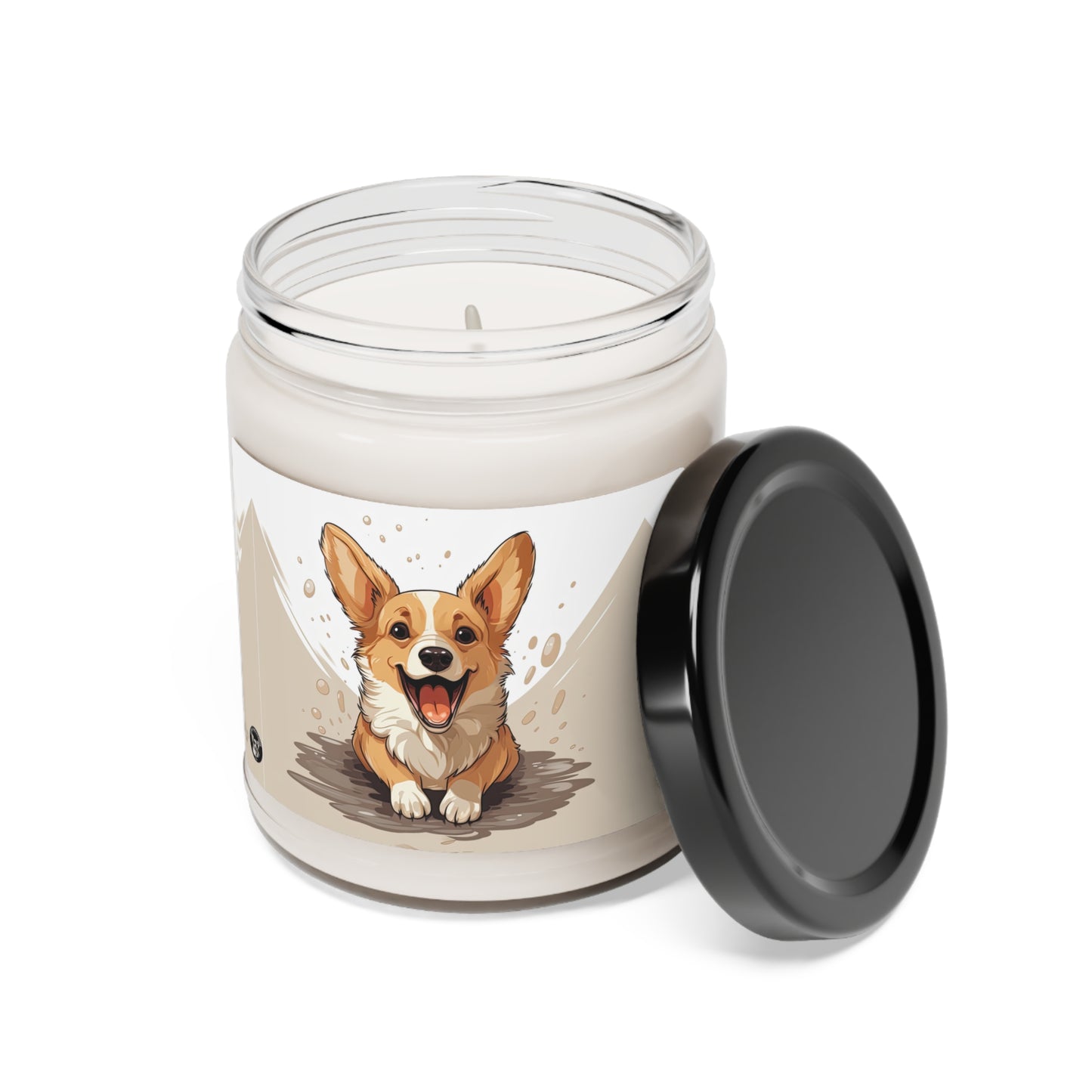 Corgi Cuteness - Scented Soy Candle
