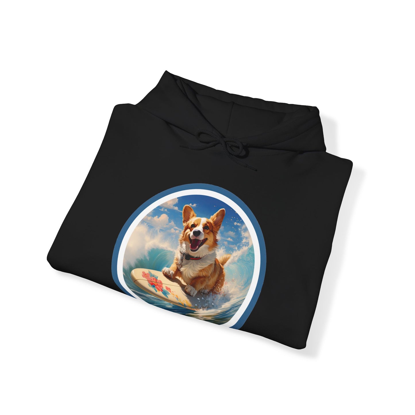 Cowabunga Corgi - Hoodie