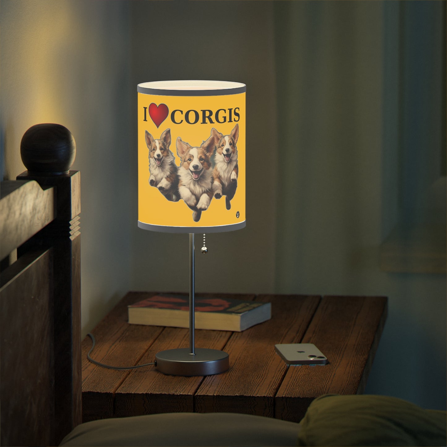 I Heart Corgis - Lamp