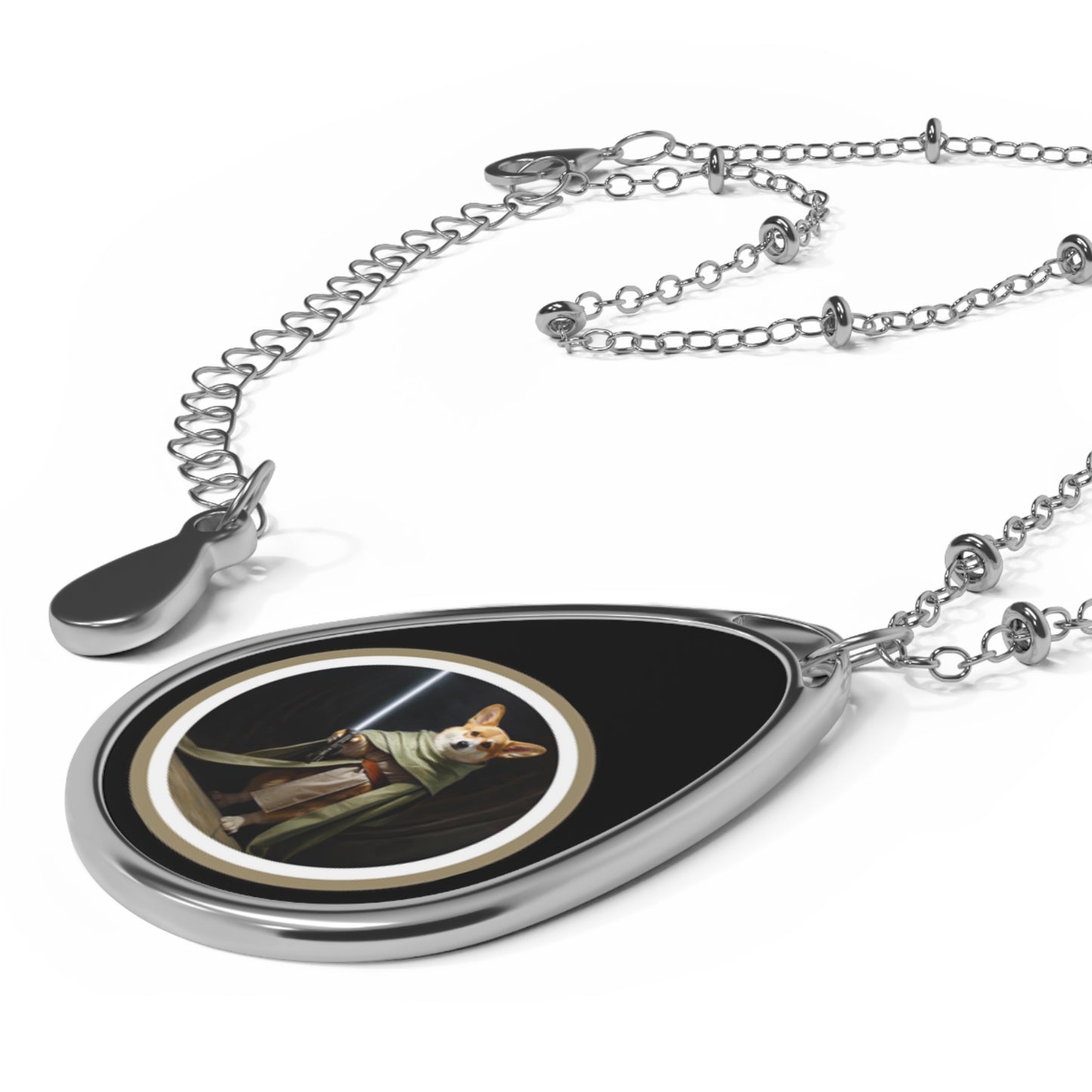 Jedi Corgi - Necklace