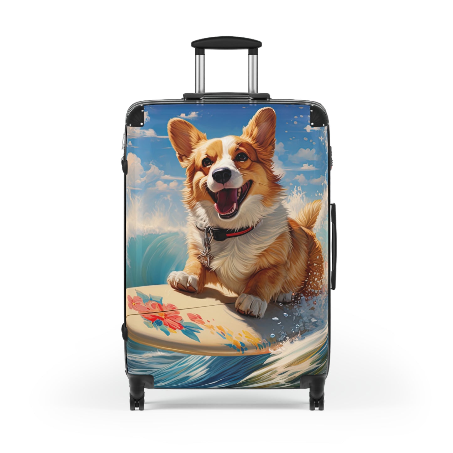 Cowabunga Corgi - Suitcase
