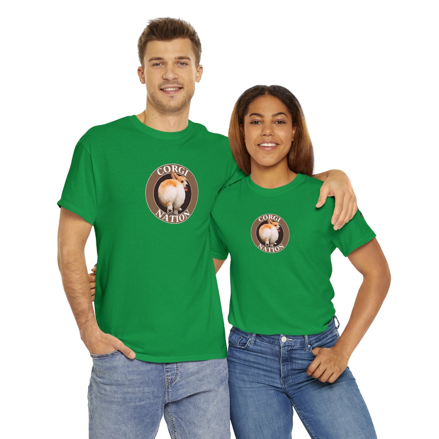 Corgi Nation - Unisex Heavy Cotton Tee