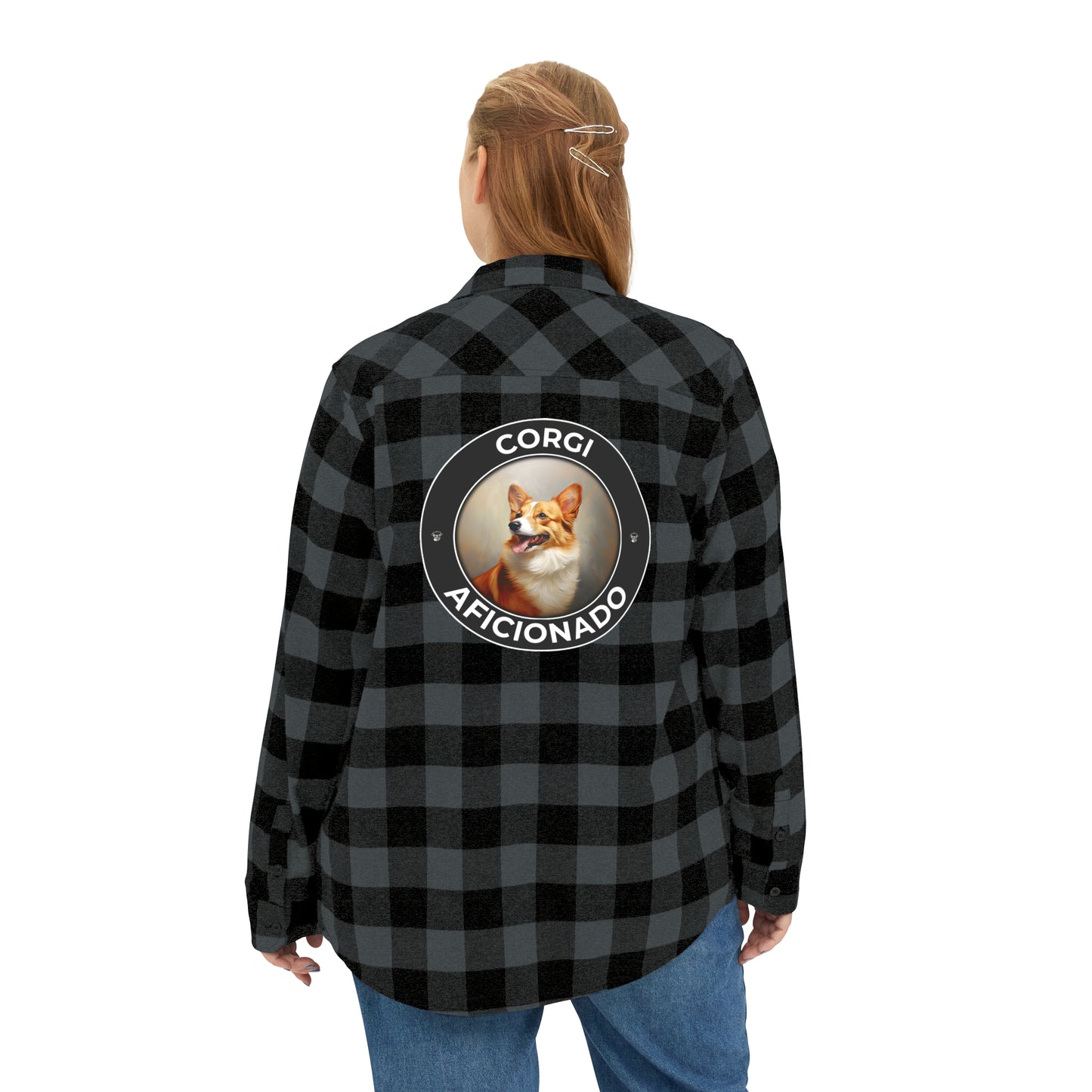 Corgi Aficionado - Flannel Shirt