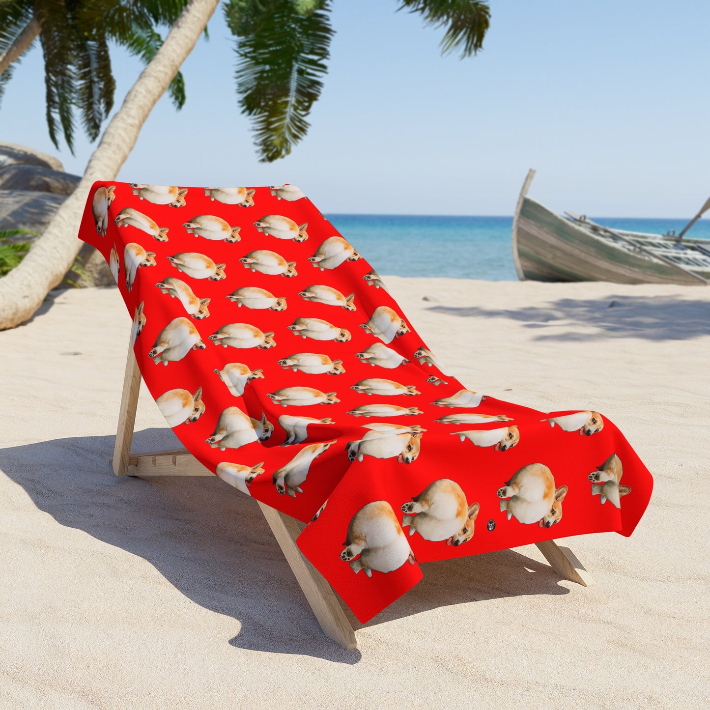 Baby Got Back Beach Towel