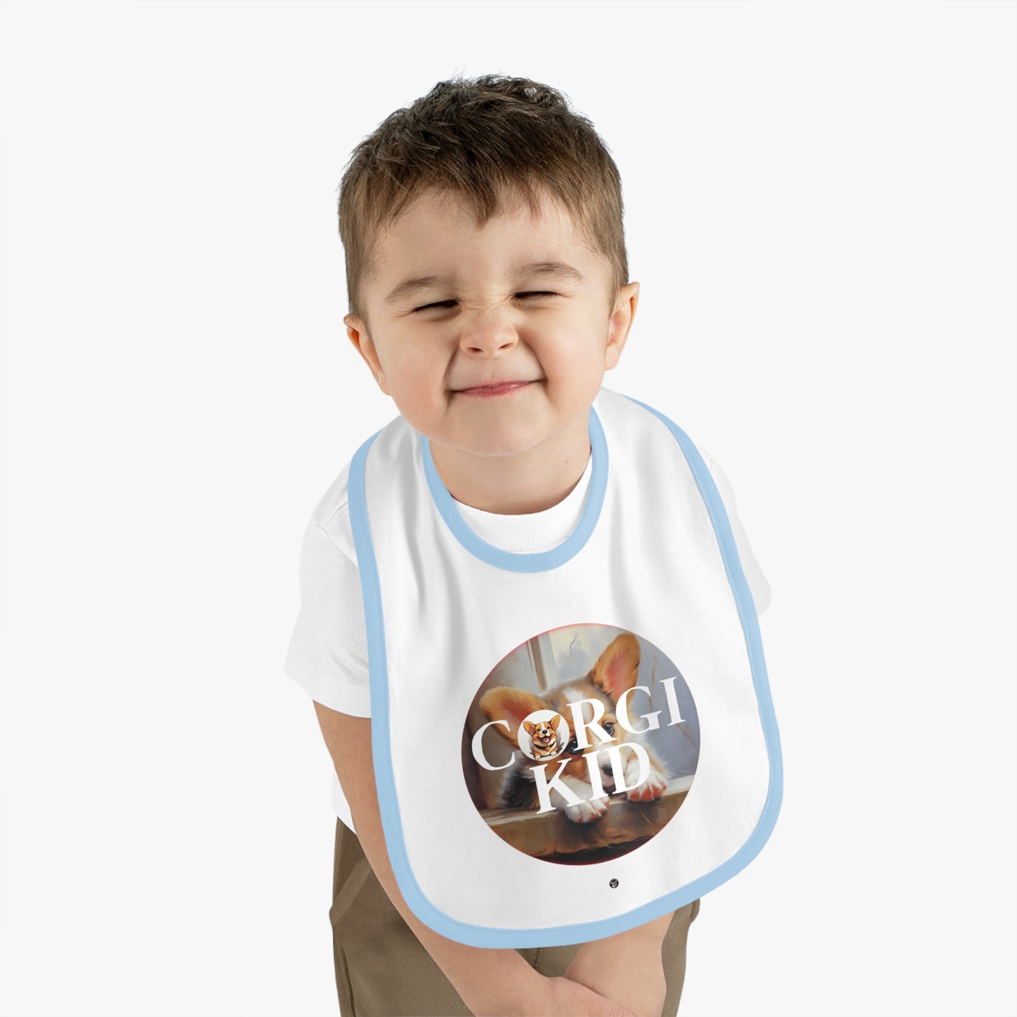 Corgi Kid - Baby Bib