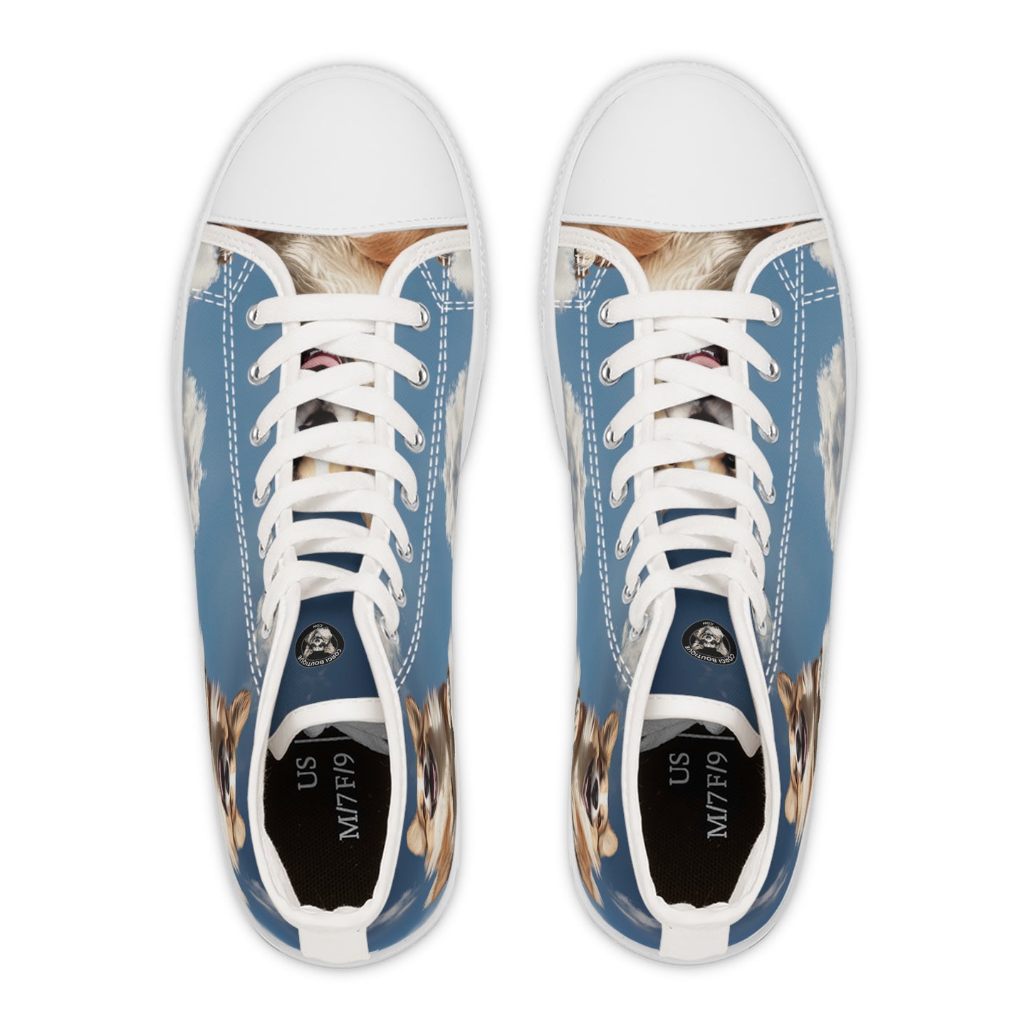 Super Corgi - Women's High Top Sneakers
