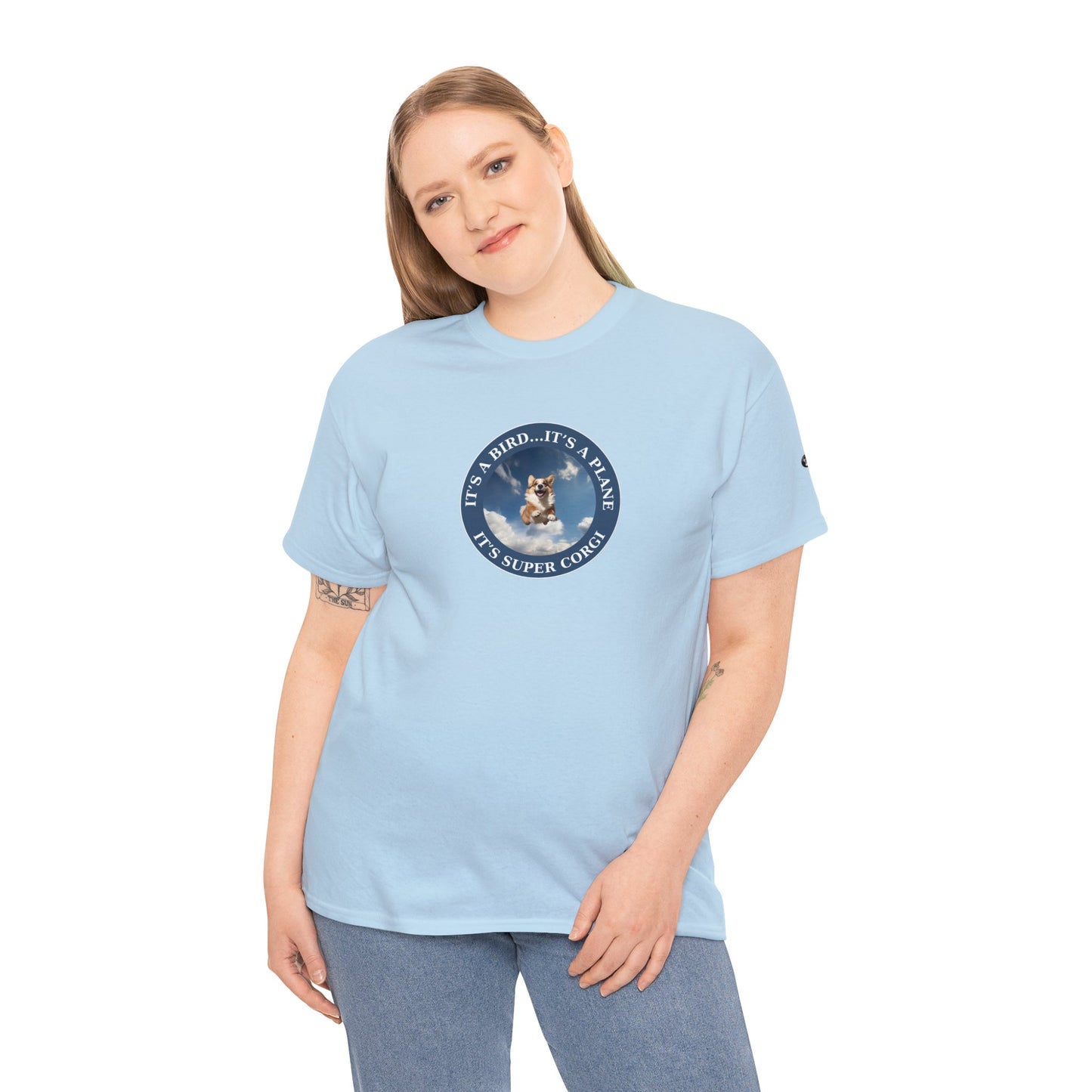 Super Corgi - Unisex Heavy Cotton Tee
