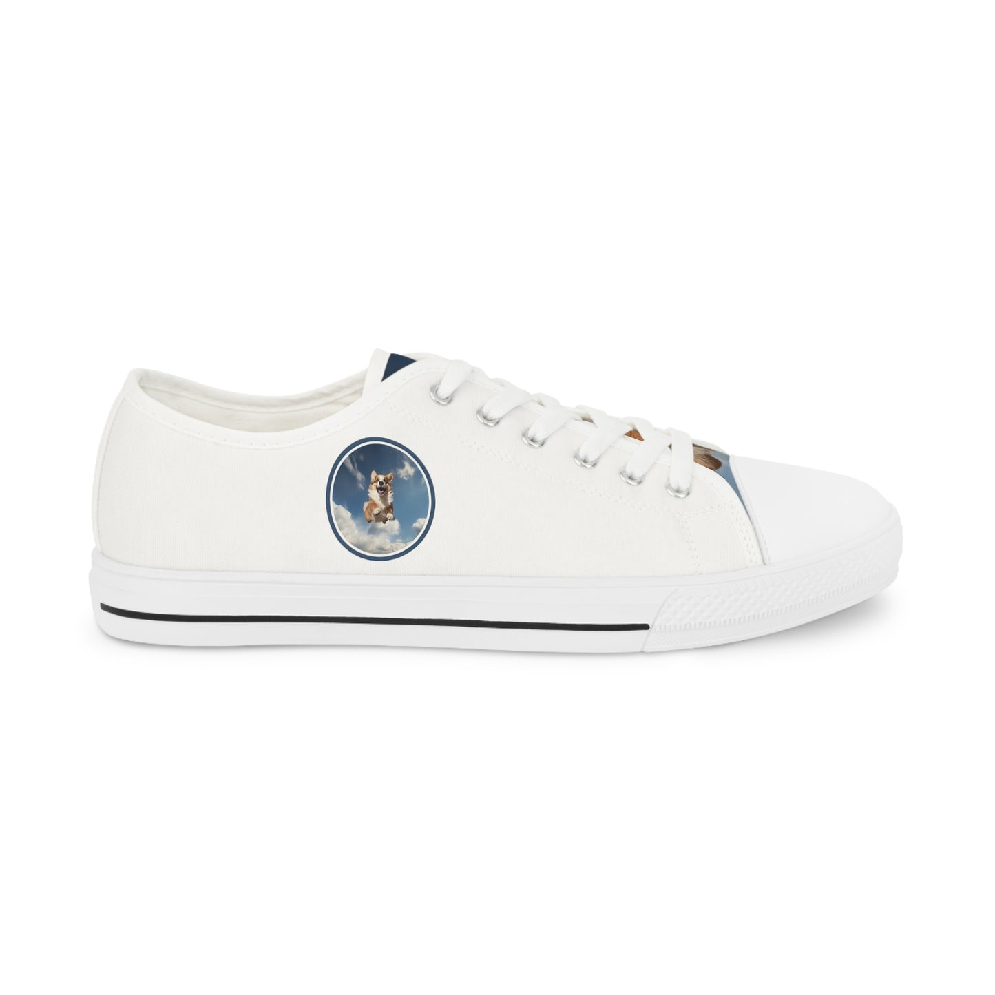 Super Corgi - Men's Low Top Sneakers