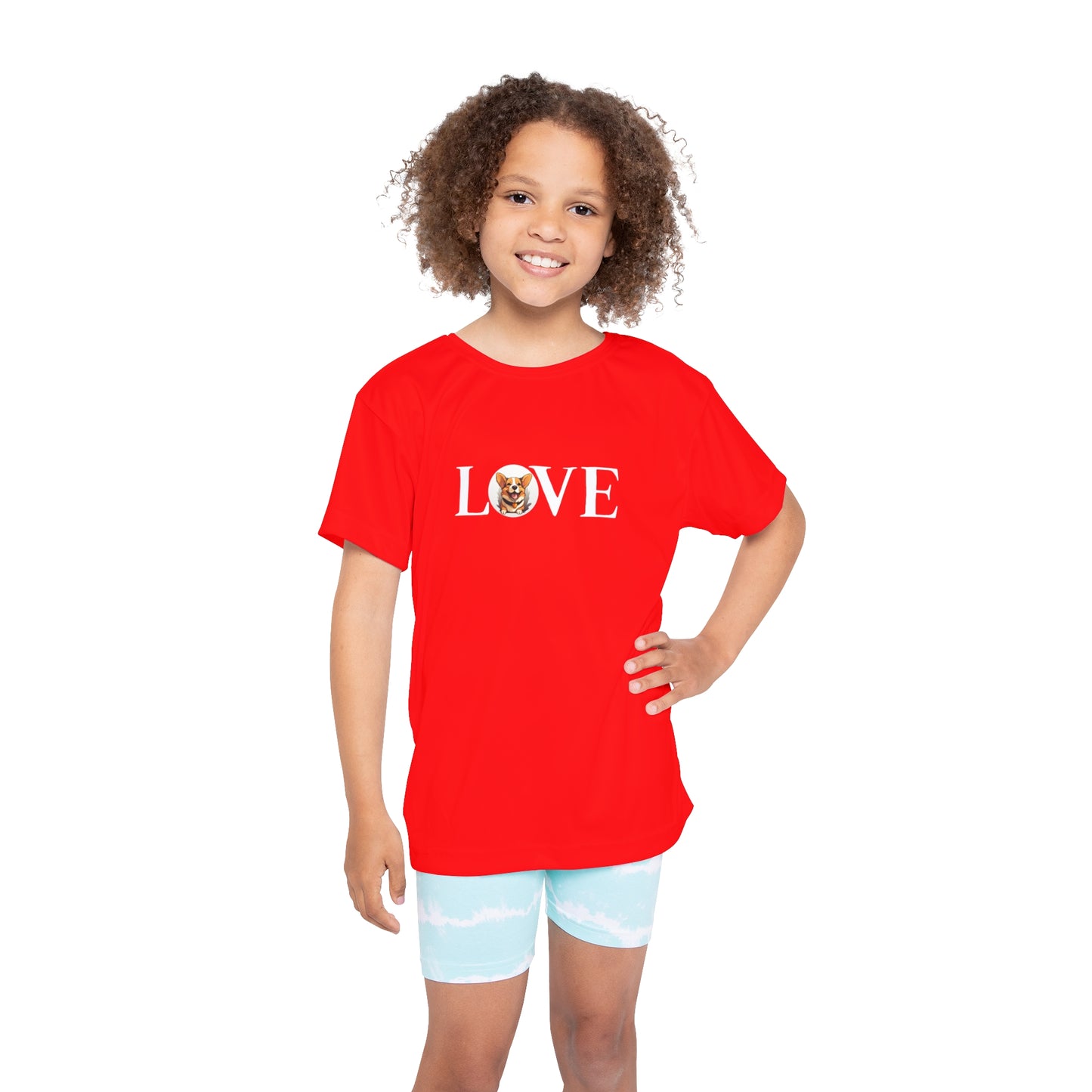 T-shirt de sport pour enfant More Love