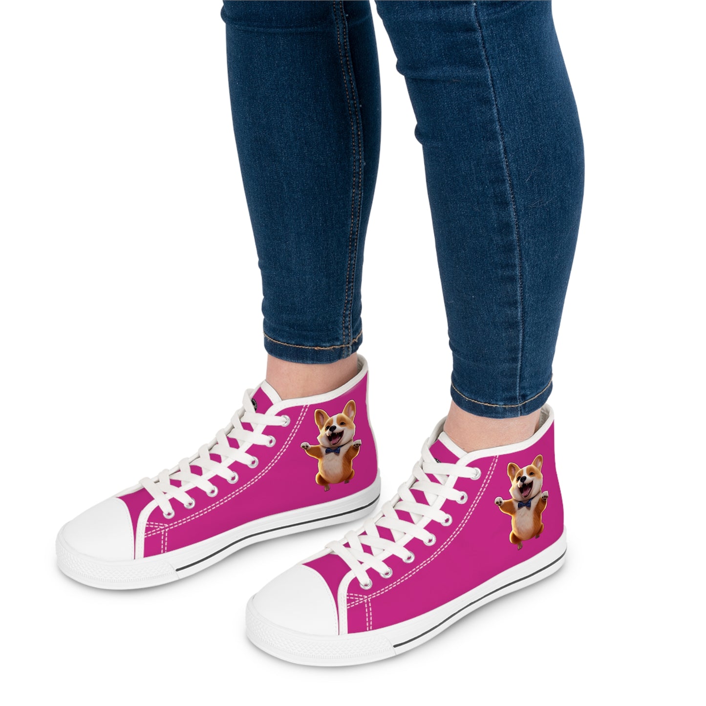 Party Pup - Women's High Top Sneakers