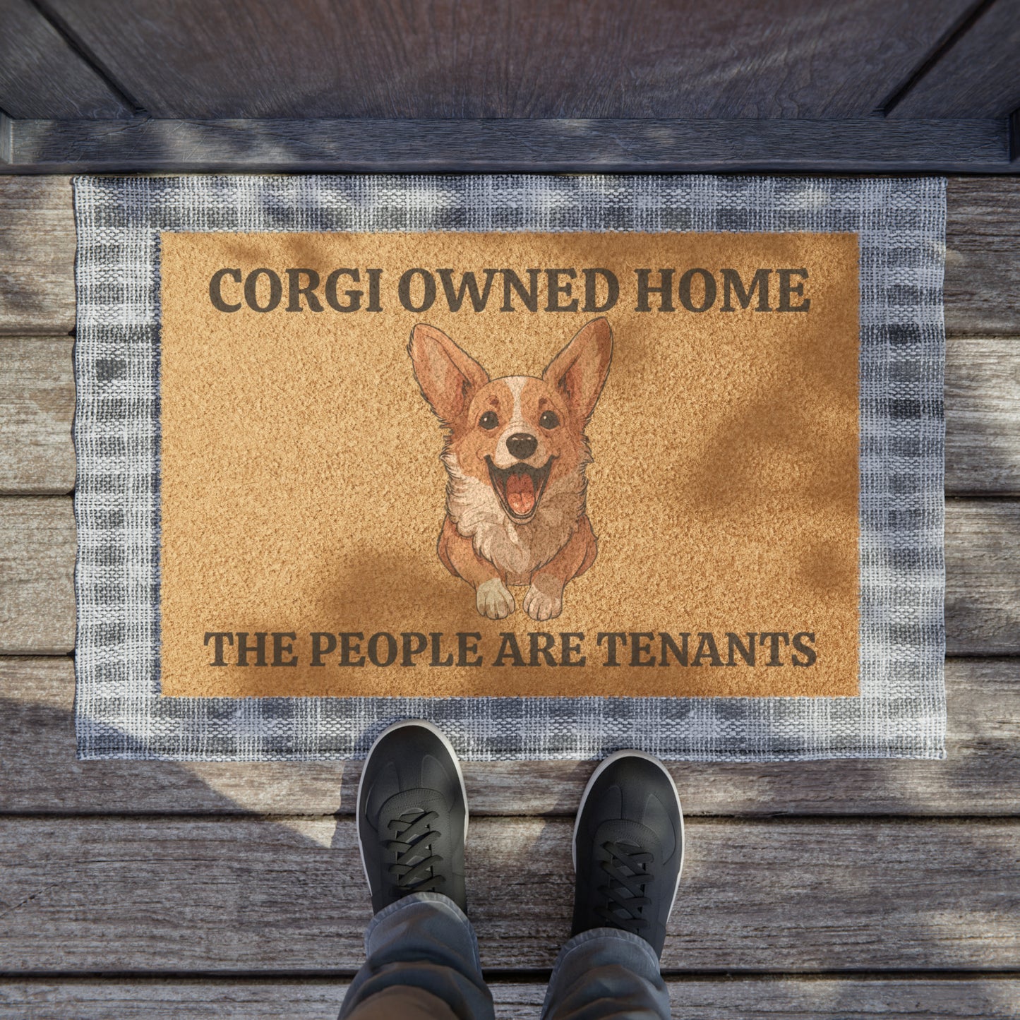Corgi Owned Home - Doormat