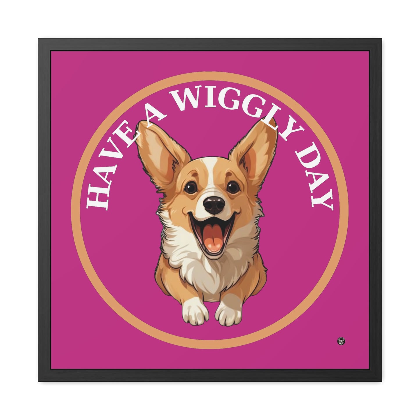 Have a Wiggly Day - Framed Print