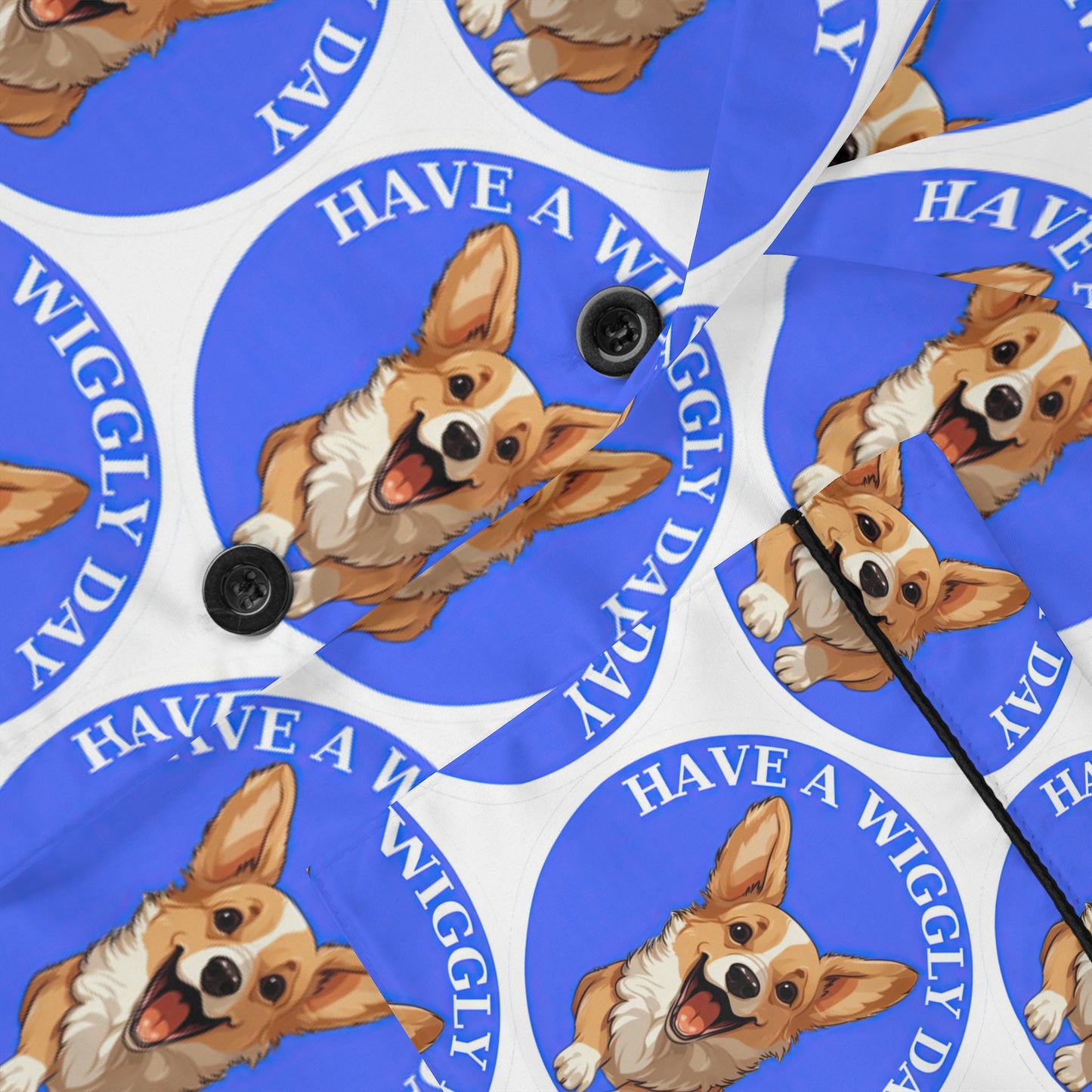 Have a Wiggly Day - Satin Pajamas