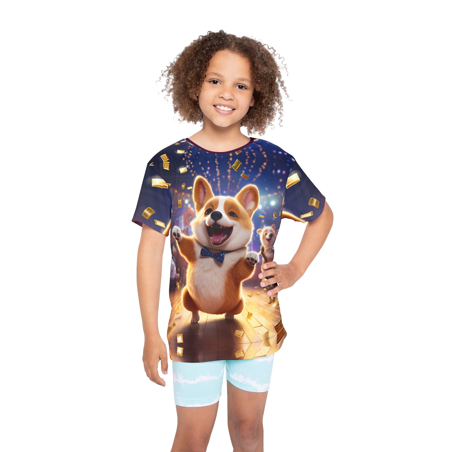 T-shirt de sport pour enfant Party Pup